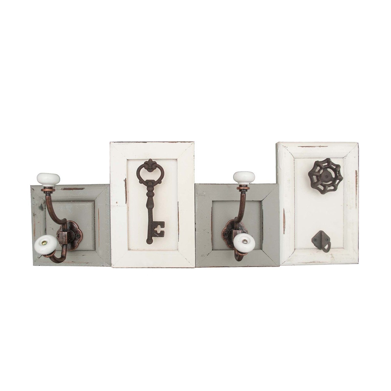 HTI-Living Garderobenleiste Kleiderhaken Garderobe Vintage (Stück, günstig online kaufen