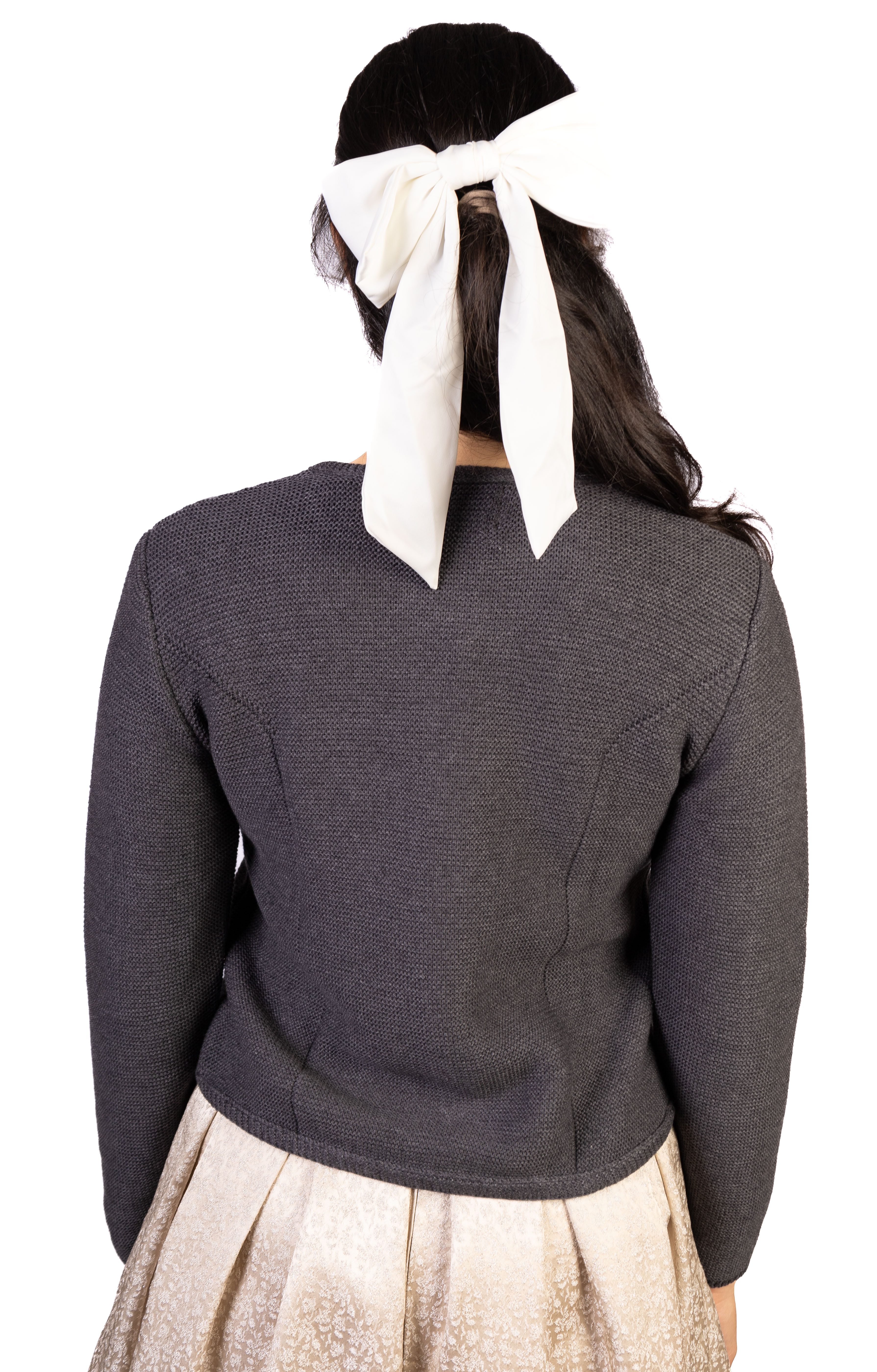 Trachtl Trachtenjacke Trachtl Jacke - Strickjacke 38 Anthrazit