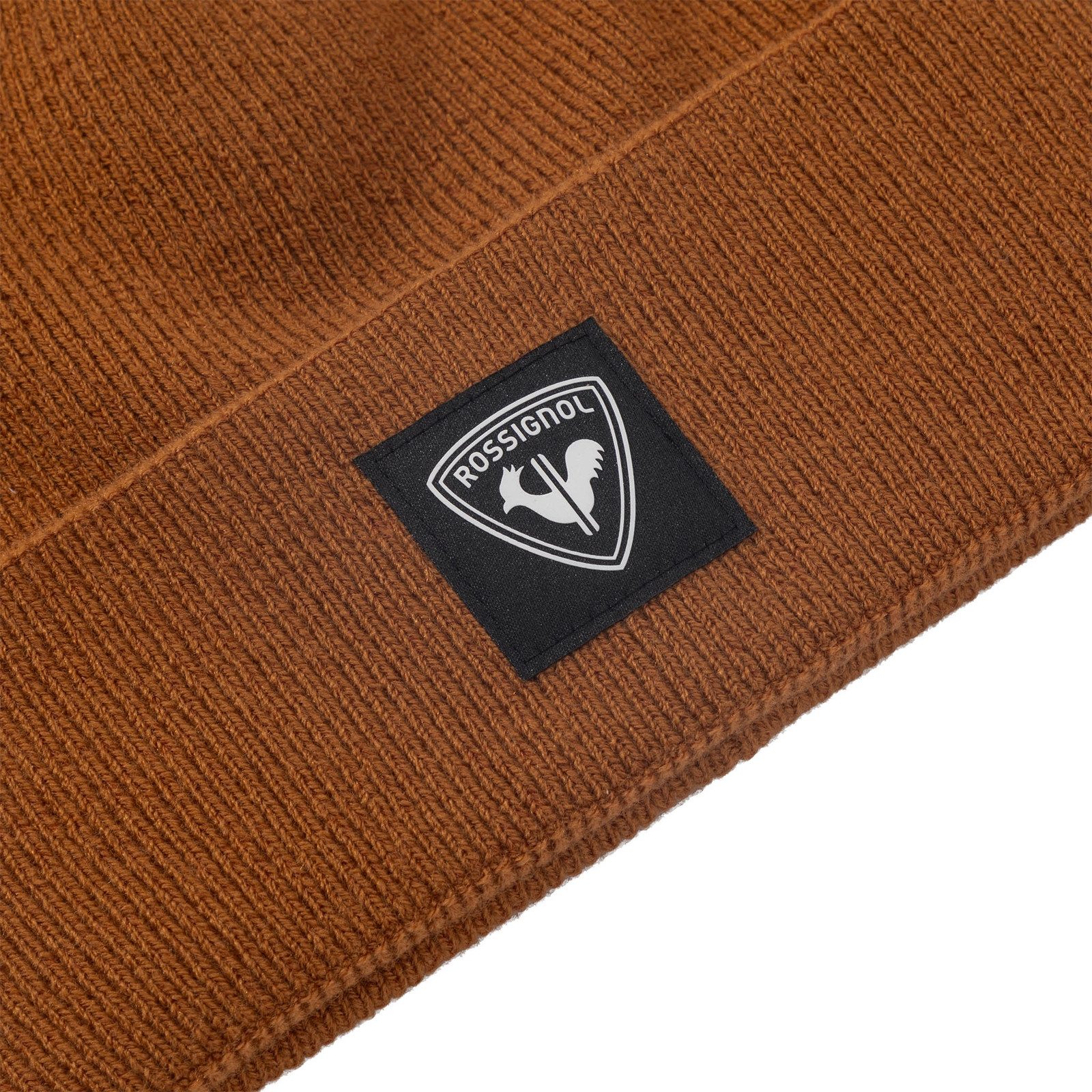 Rossignol Strickmütze Corporate T mit großem Logo-Patch