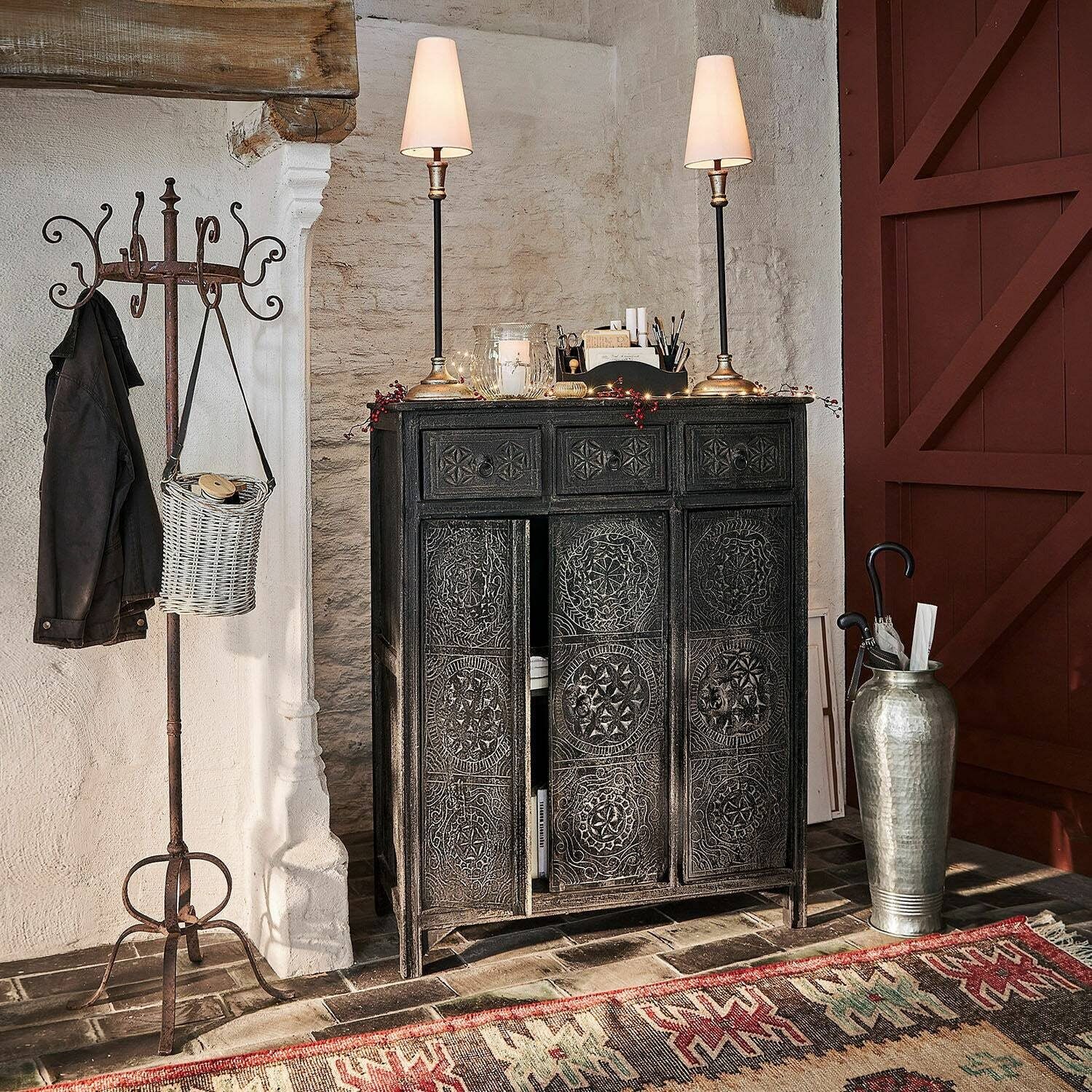 Mirabeau Kommode Kommode Dakota antikschwarz