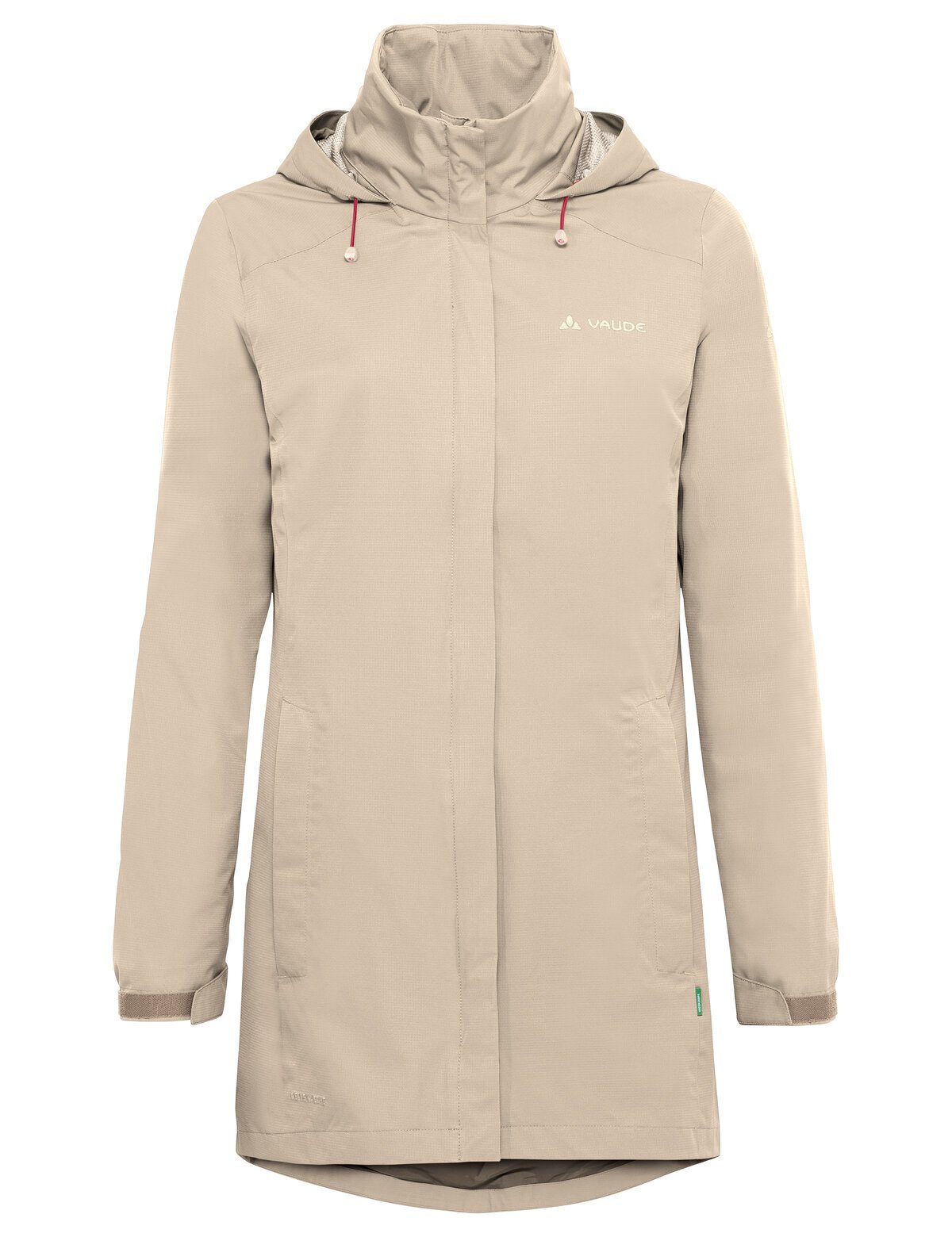 VAUDE Outdoorjacke Women's Escape Parka (1-St) Klimaneutral kompensiert linen