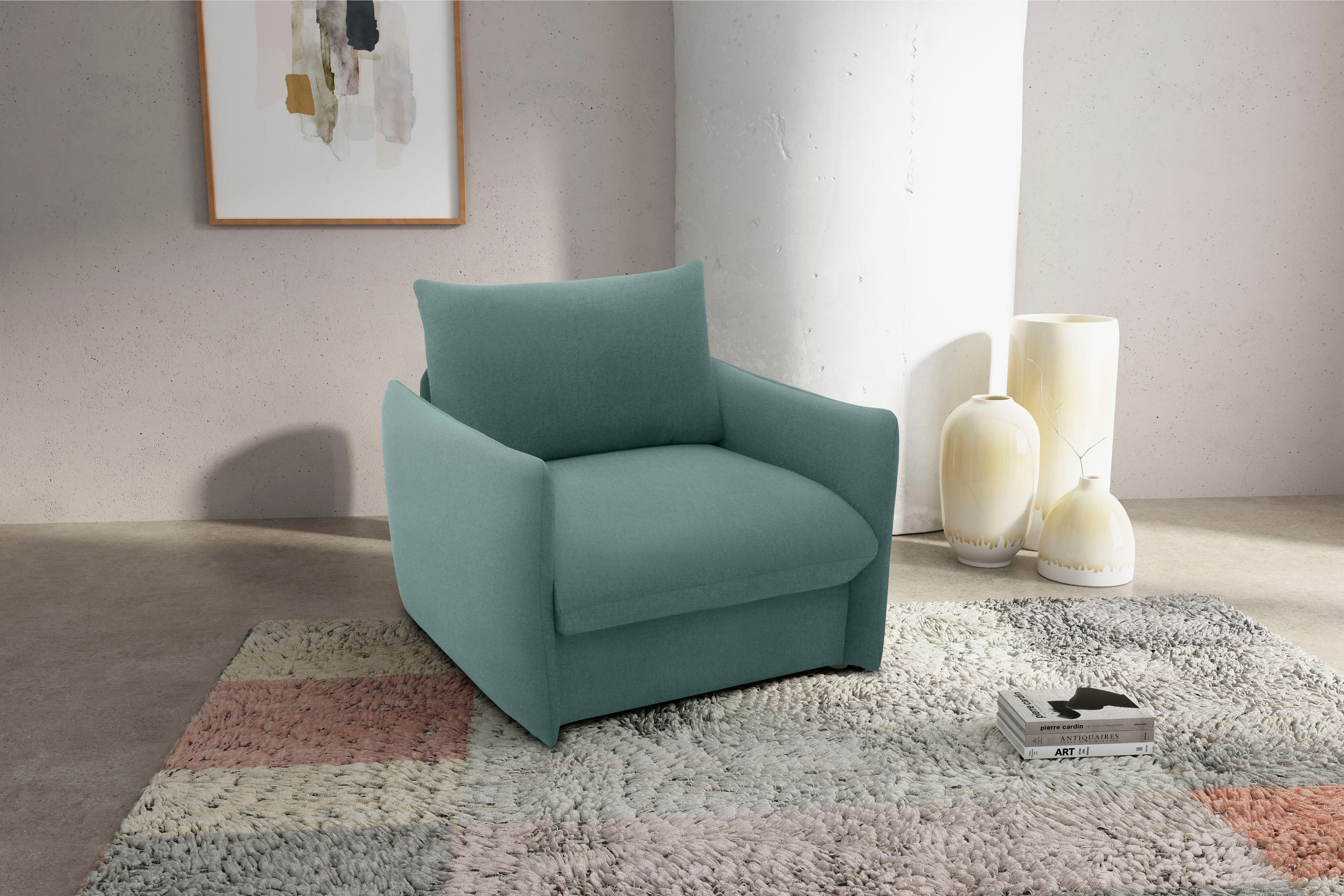 Sessel 700023 wandelbar zum Loungesessel, Relaxliege und Gästebett