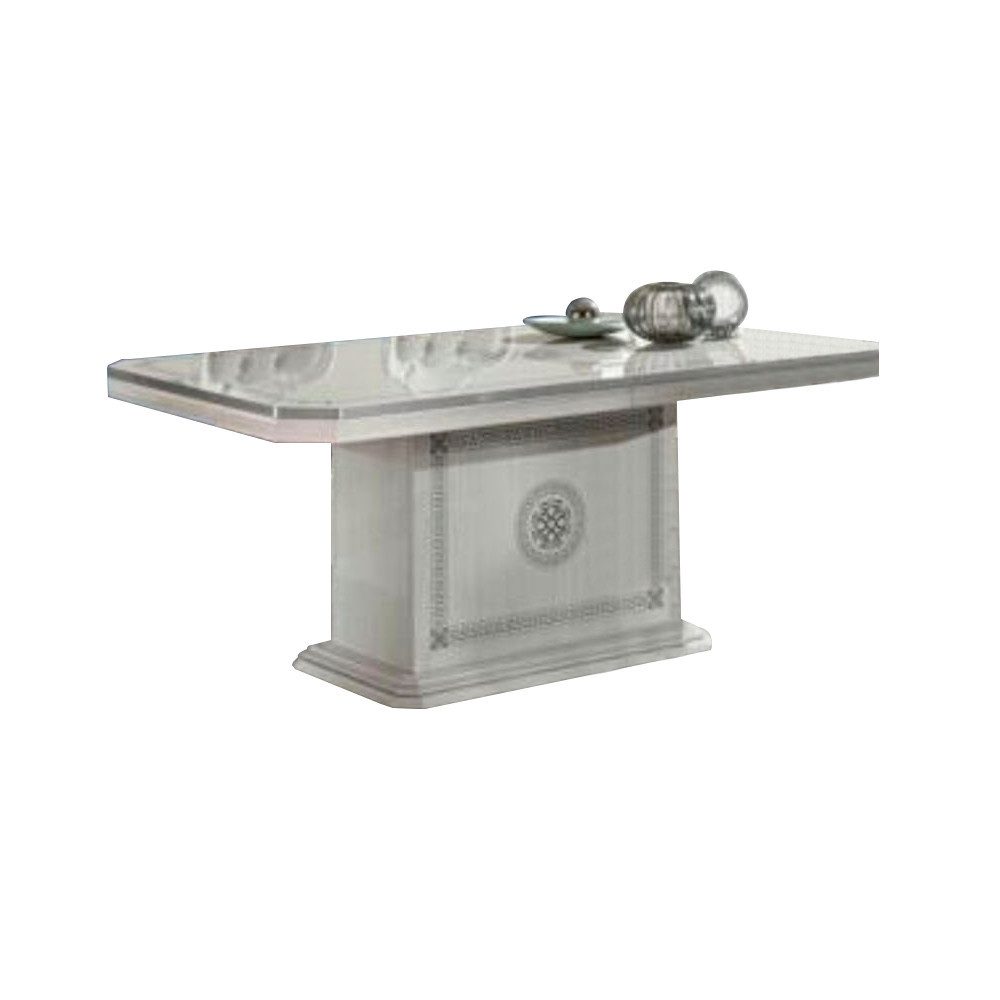 Xlmoebel Esstisch Weißer Esstisch aus Holz im modernen italienischen Design (1-St., Esstisch), Hergestellt in Europa