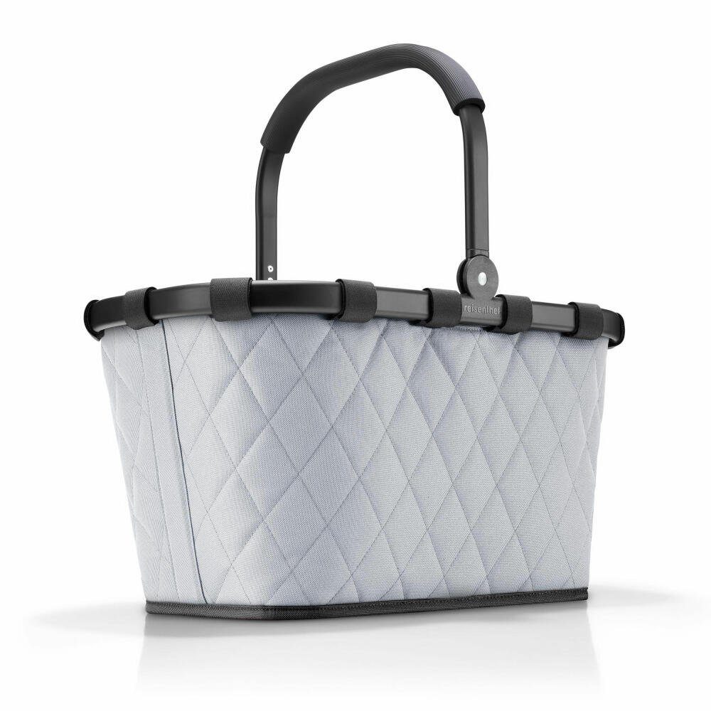 REISENTHEL® Einkaufskorb carrybag Frame Rhombus Light Grey