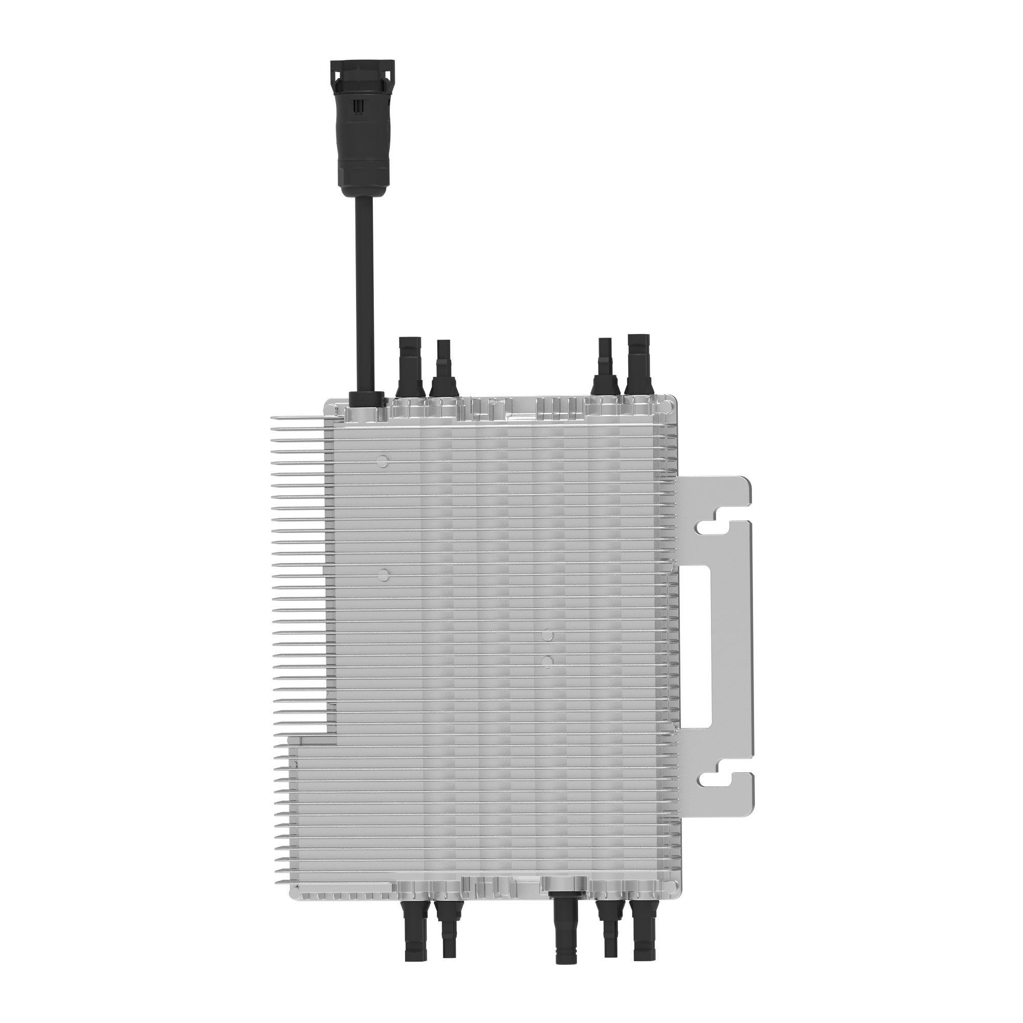 SolarMars Wechselrichter 2000W, (Mikrowechselrichter Balkonkraftwerk für 4 Solarmodule), inkl. integrierter WLAN, VDE Zertifiziert, Plug & Play (5M Kabel)