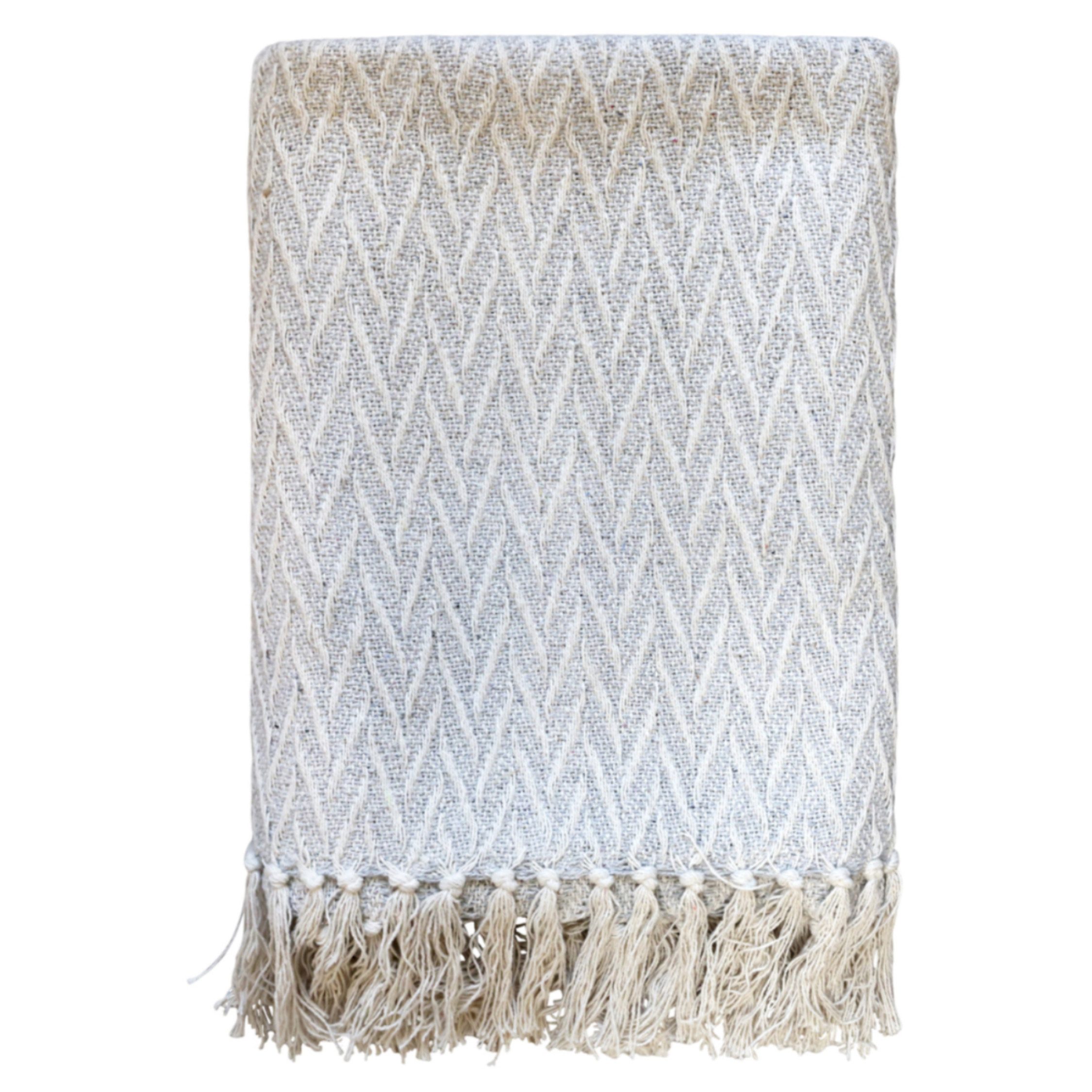 Plaid Chic Antique Plaid Tagesdecke Französisch Grau, Chic Antique