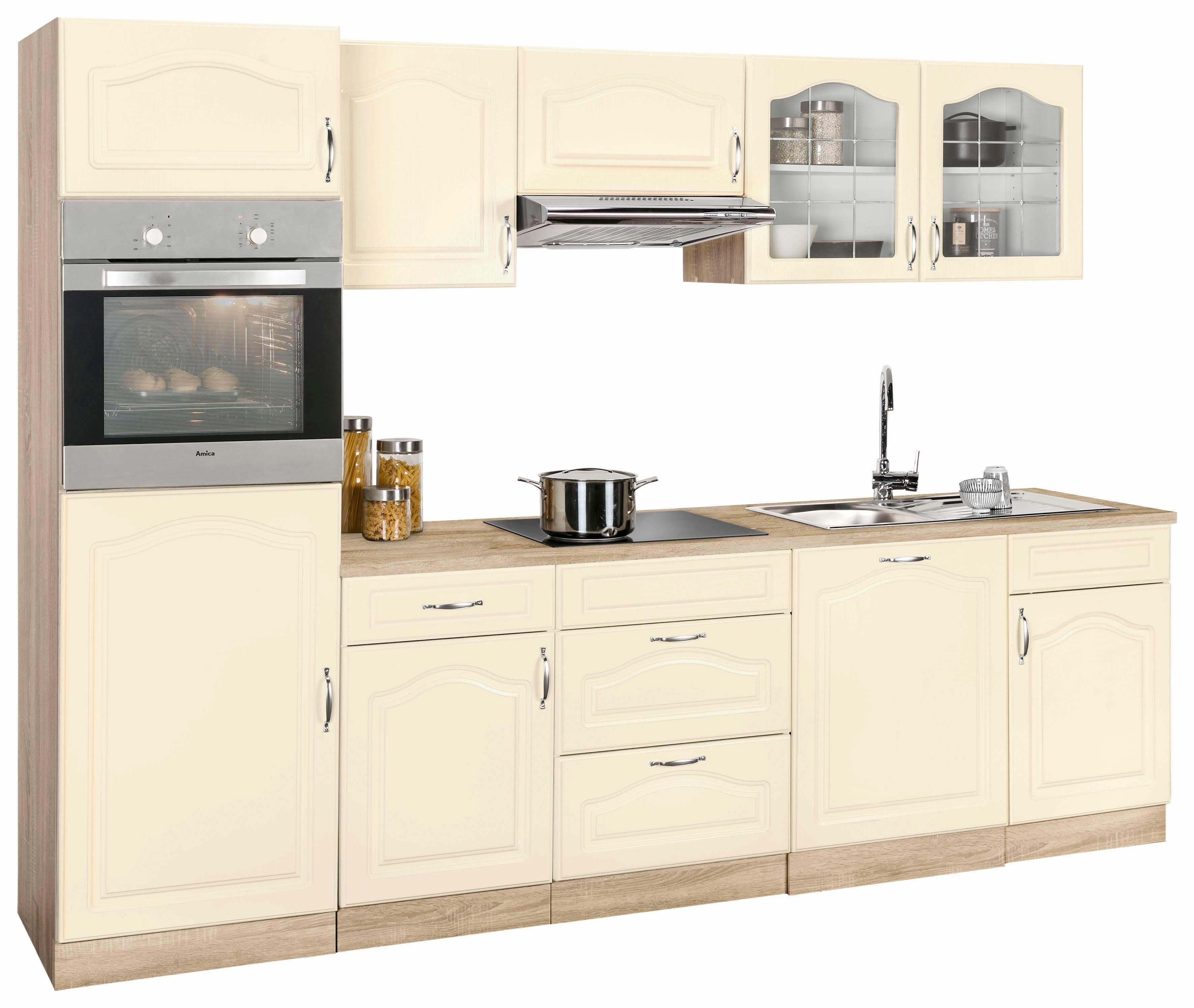 wiho Кухни Кухниzeile Linz, mit E-Geräten, Breite 280 cm