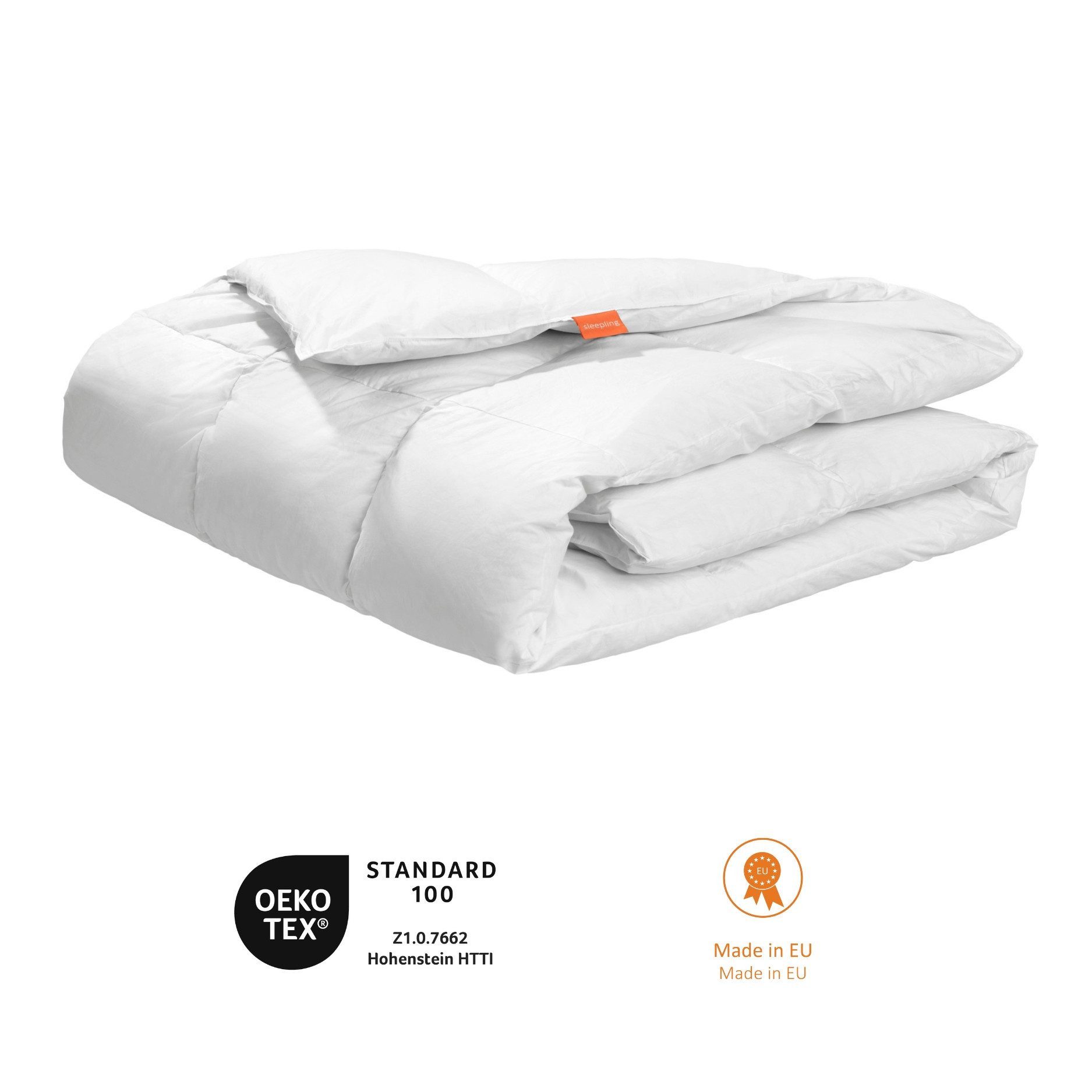 sleepling Federbettdecke für den Winter in den Größen 135x200, 155x220 und günstig online kaufen