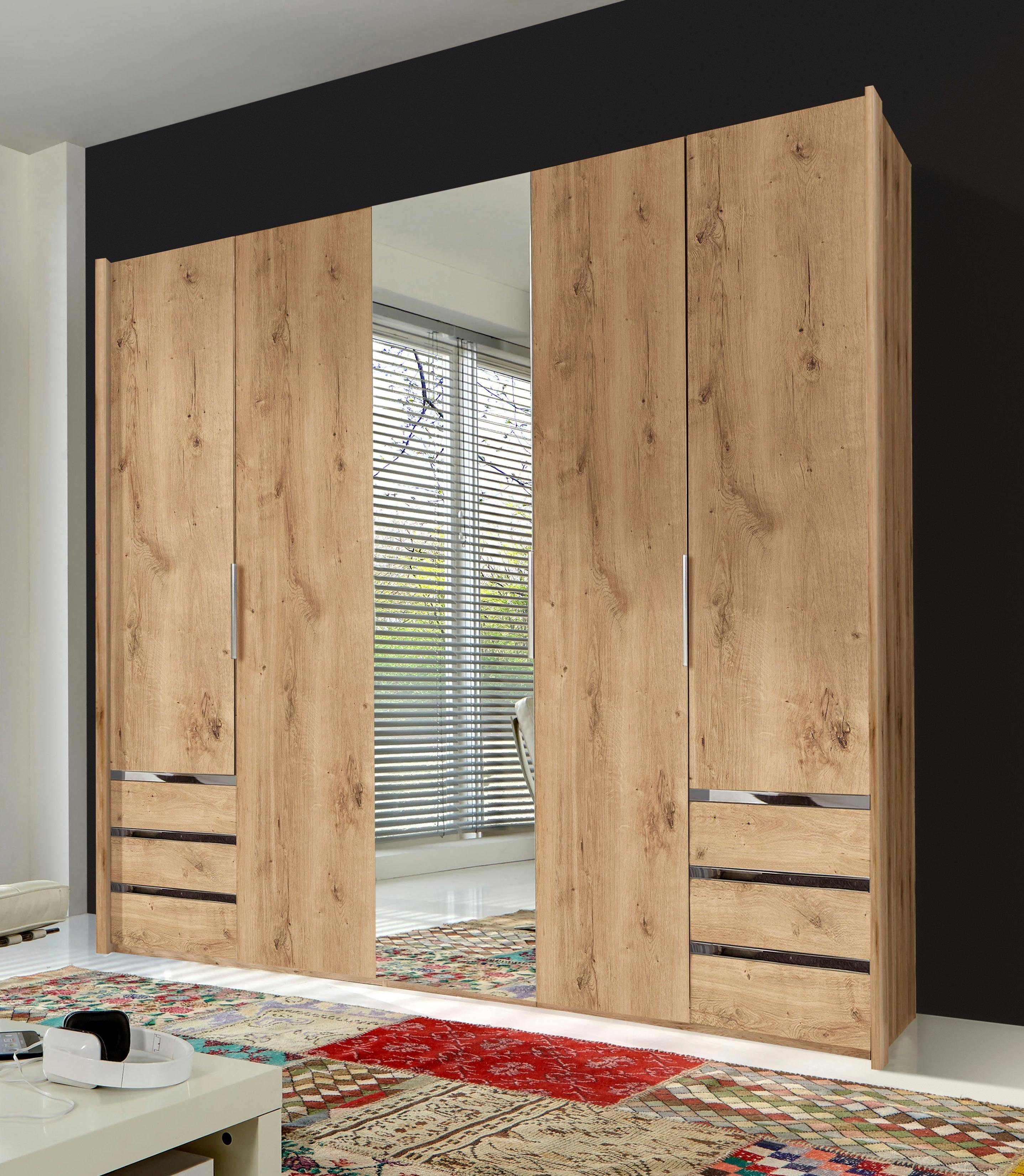 Wimex Kleiderschrank Level by fresh to go mit Spiegeltüren und Schubladen