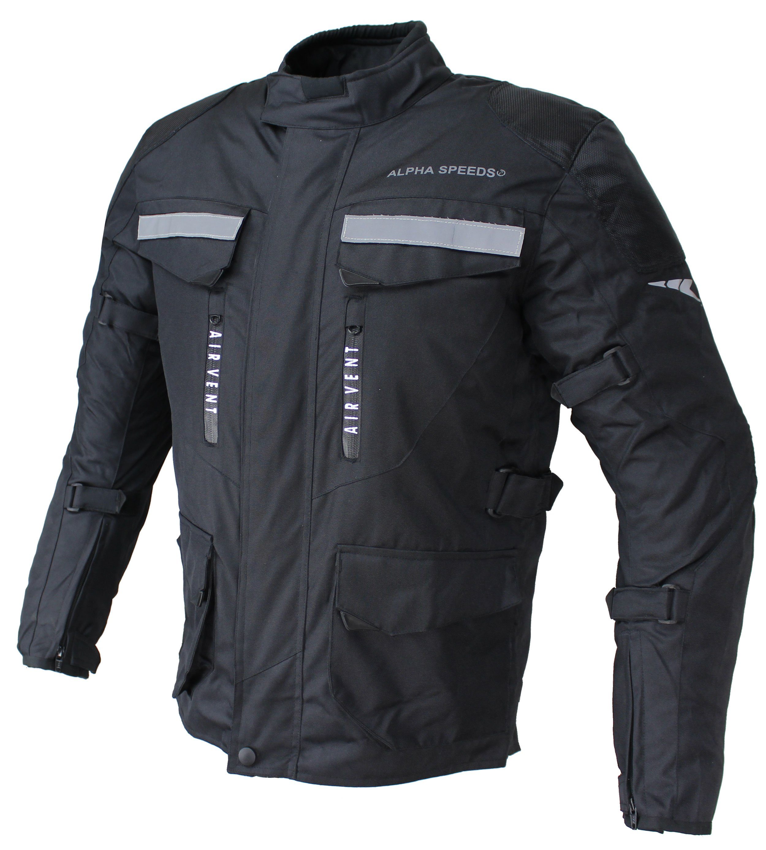 Alpha Speeds Motorradjacke Herren Motorrad Textiljacke Biker Wasserdicht Ja günstig online kaufen