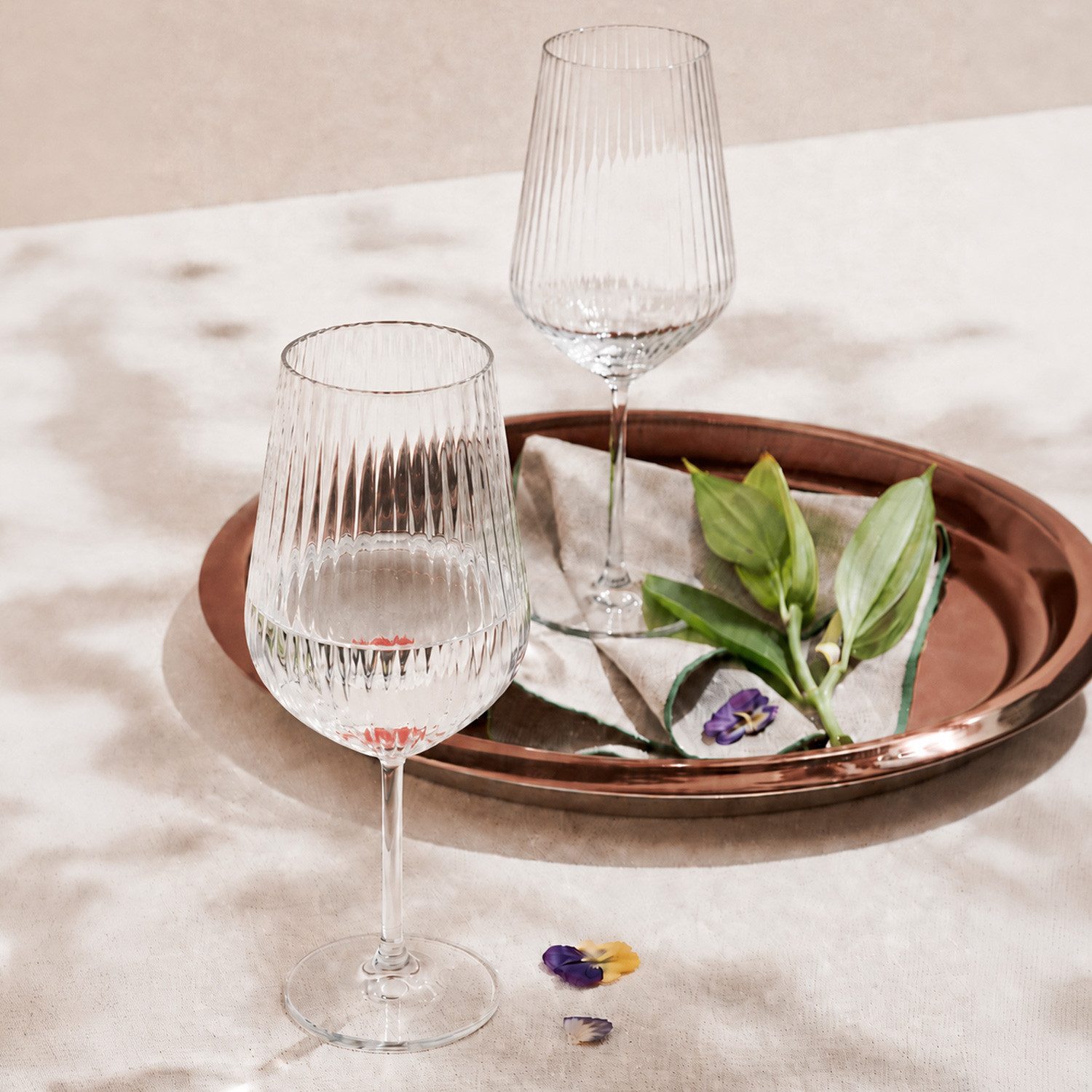 Pasabahce Weinglas Allegra Focus Weinglas, 6-tlg., Glas, Spülmaschinenfest, 6er-Set, 49 cl