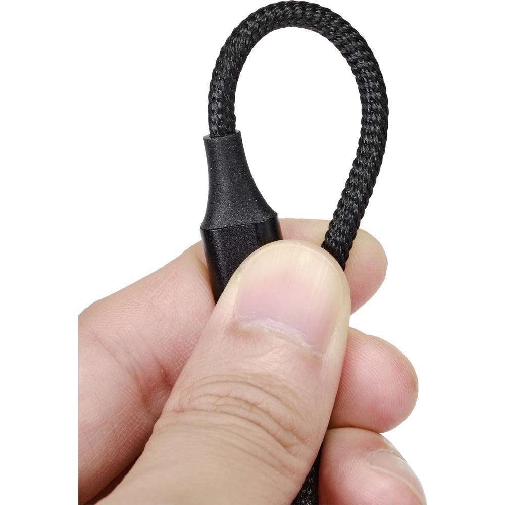 Renkforce Magnetadapter USB A männlich auf Micro-USB männlich RF-4746074 USB-Kabel, magnetischer Stecker