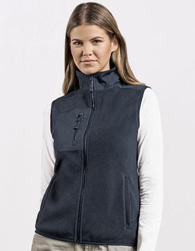 Fleeceweste Damen Canvas Fleece Weste