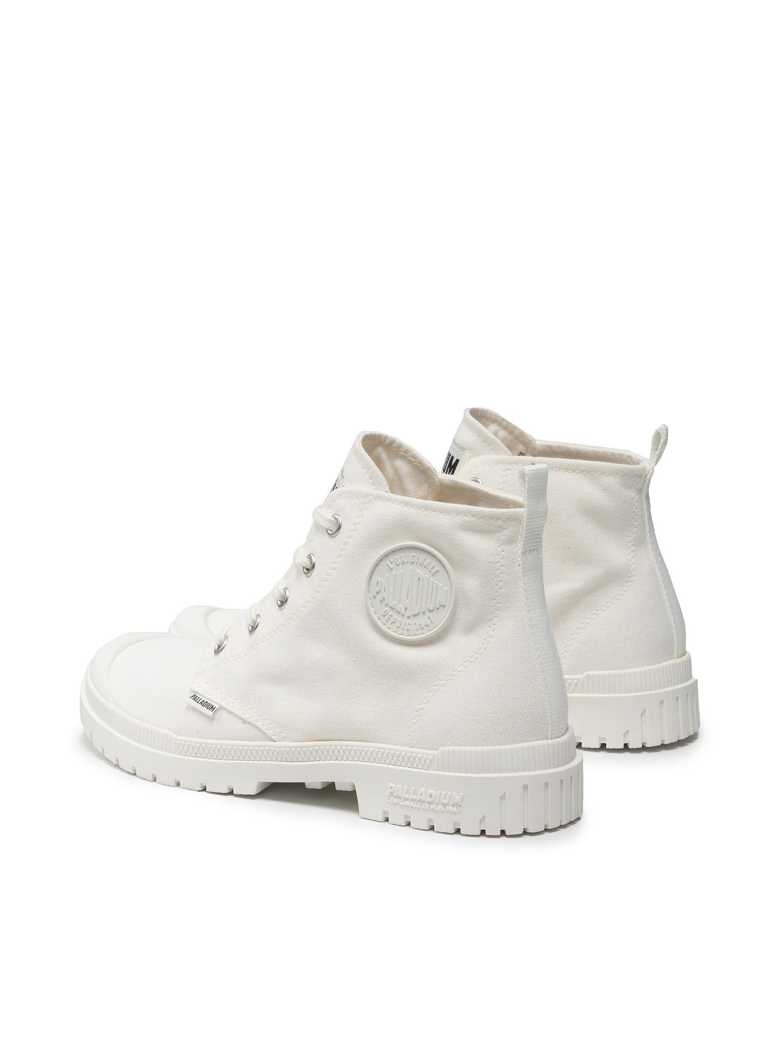 Palladium Schnürstiefeletten Pampa Sp20 Hi Cvs 76838-116-M Weiß Schnürstiefel