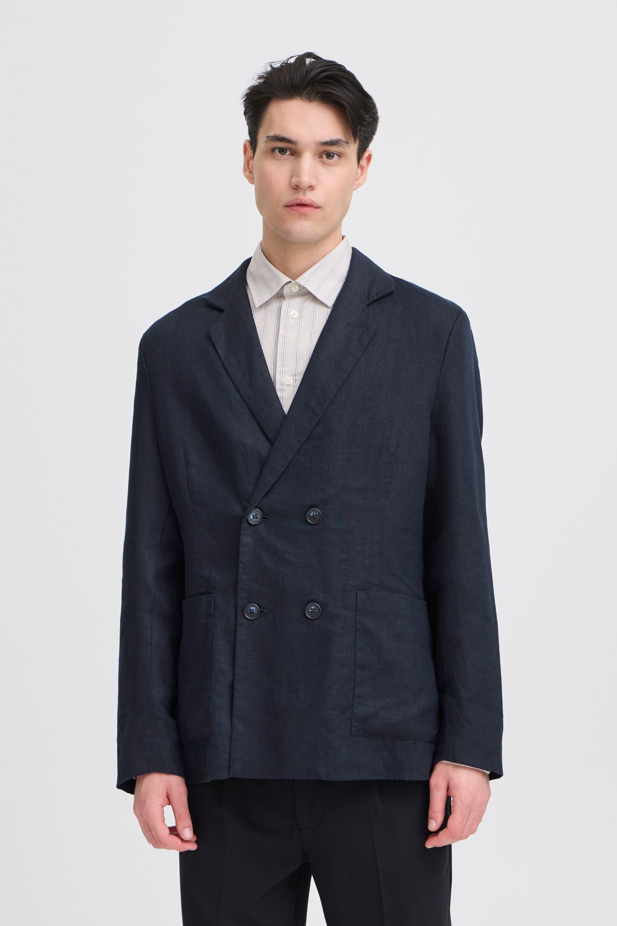 Casual Friday Sakko CFEdlund Modernes Sakko aus 100% Leine