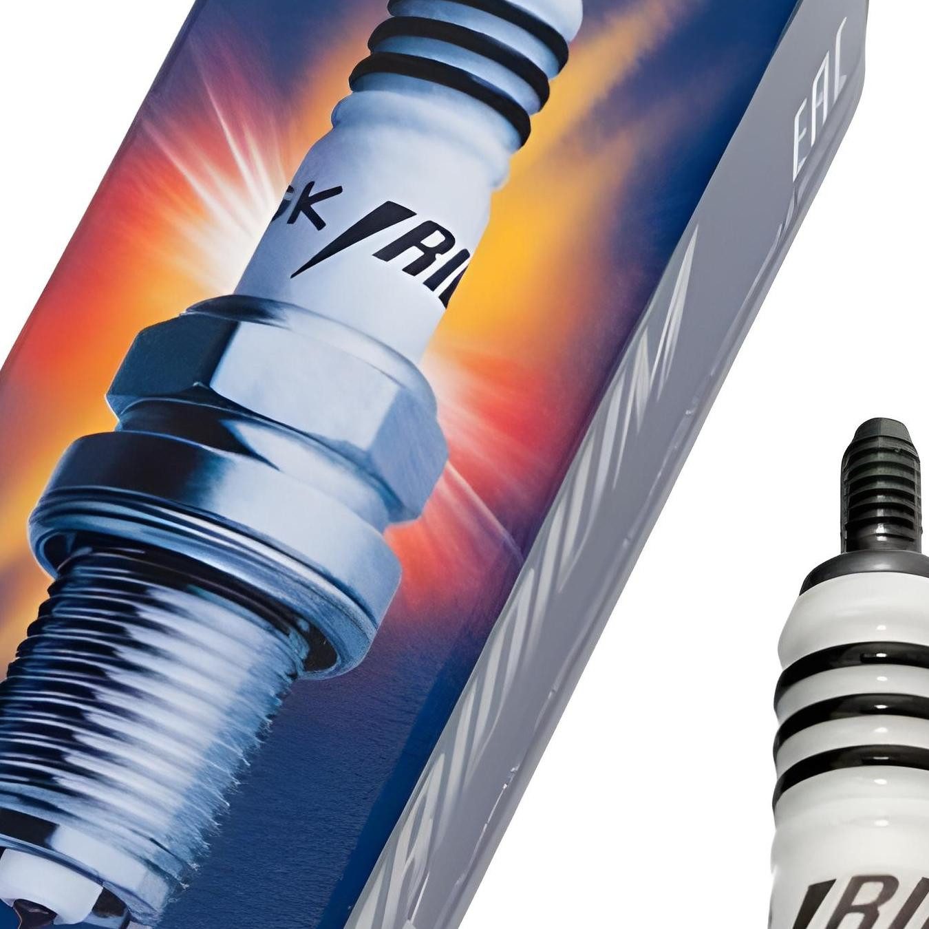 NGK Zündkerze CR9EHIX-9 Iridium 10 mm 19 mm Langgewinde für Daelim S3 125 Fi