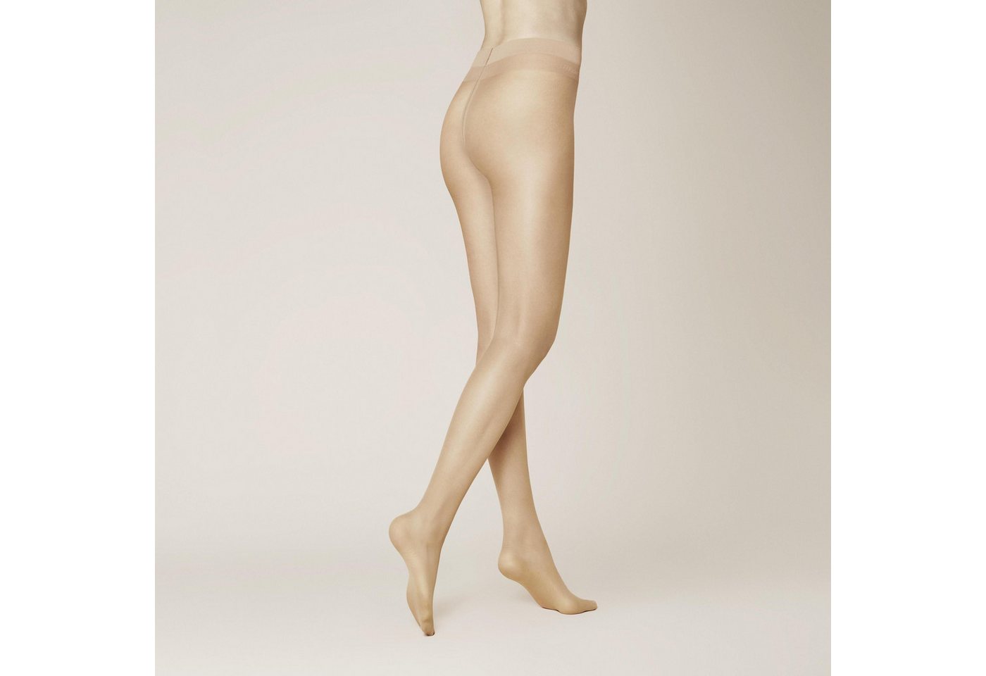 KUNERT Feinstrumpfhose CHINCHILLAN RUN STOP 20 20 DEN mit innovativem Kunert-Maschenstopp, transparent, matt