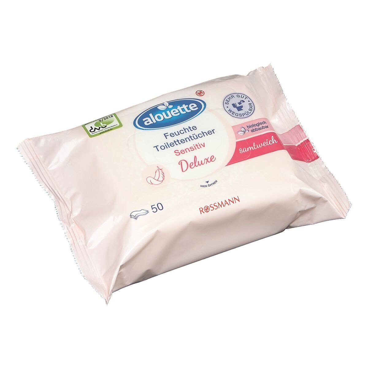 alouette feuchtes Toilettenpapier »sensitiv Deluxe«, extra dick mit  Pflegelotion online kaufen | OTTO