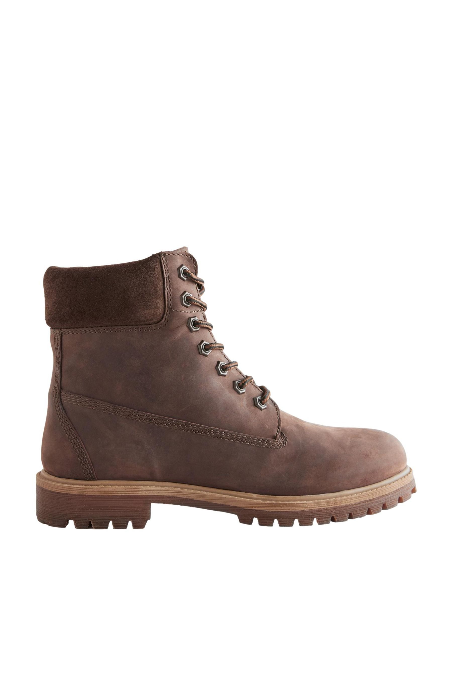 Lederstiefel zum Schnüren Schnürstiefel