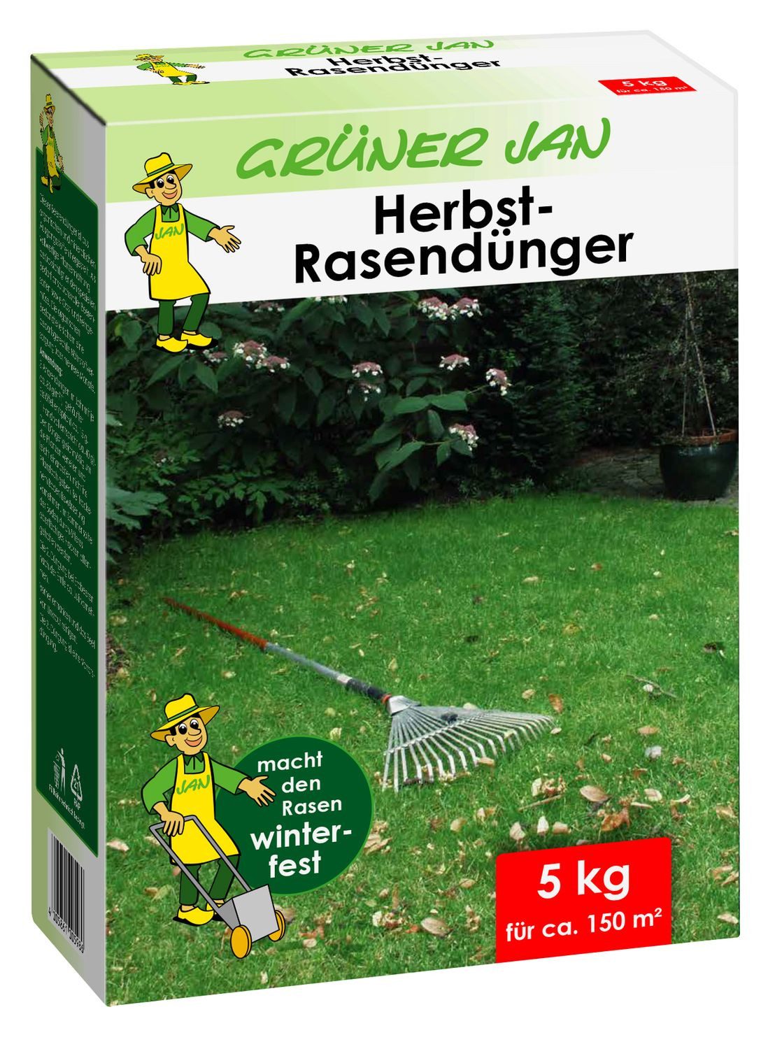 Grner Jan Pflanzendnger 5kg Grner Jan Herbst Rasendnger