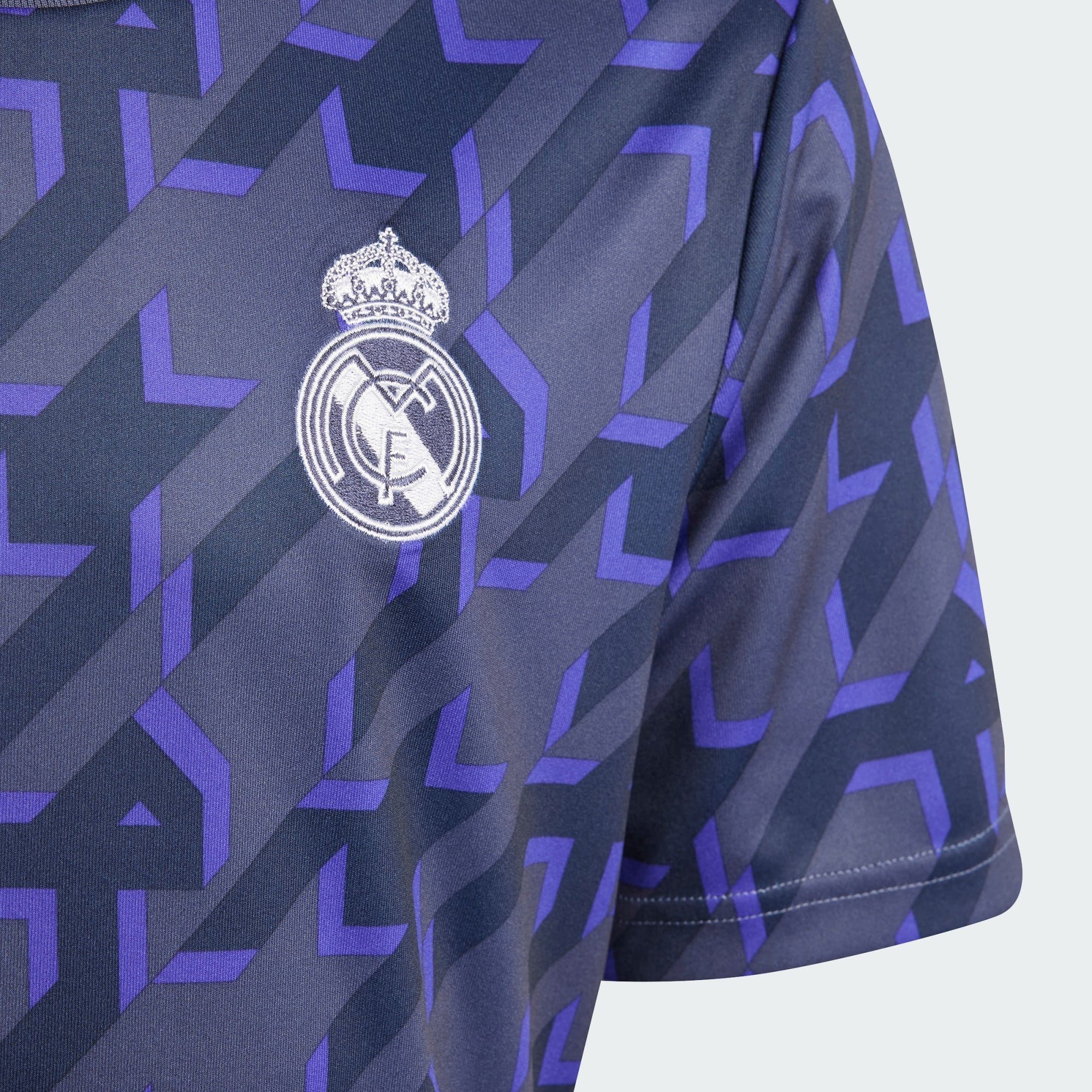 PRE-MATCH MADRID adidas SHIRT Performance KIDS Fußballtrikot REAL