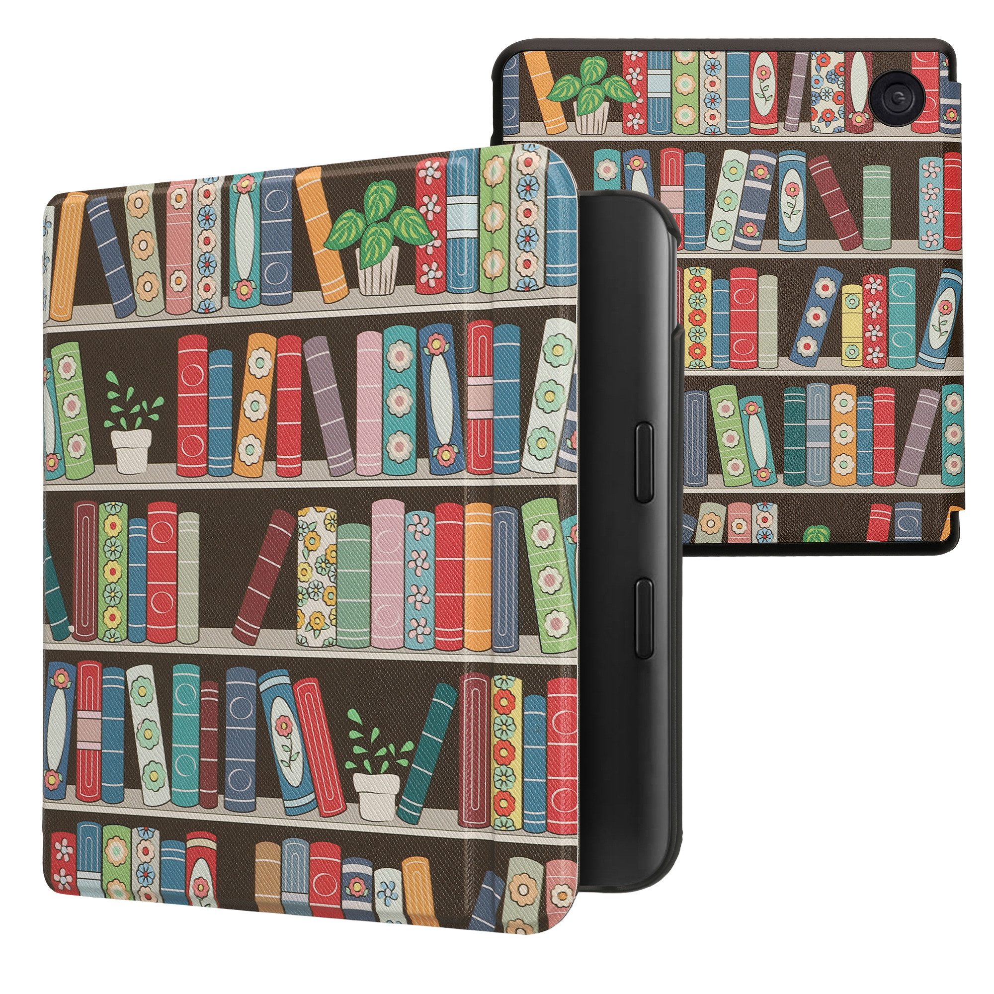 kwmobile E-Reader-Hülle Klapphülle für Kobo Kobo Libra Colour / Tolino Vision Color, Hülle eReader