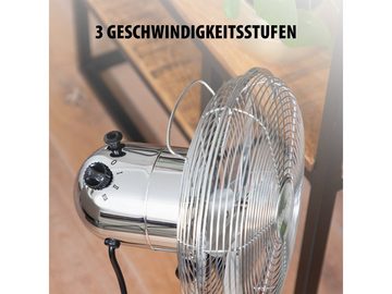 Tristar Windmaschine, Trommelventilator Design Boden-Ventilator Raum-Lüfter zum kühlen Ø45cm
