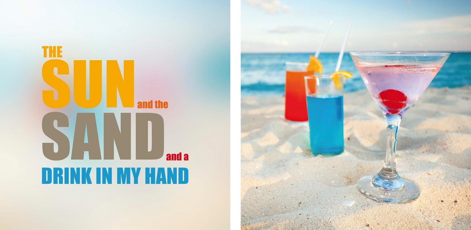 Leinwandbild Sun & Sand