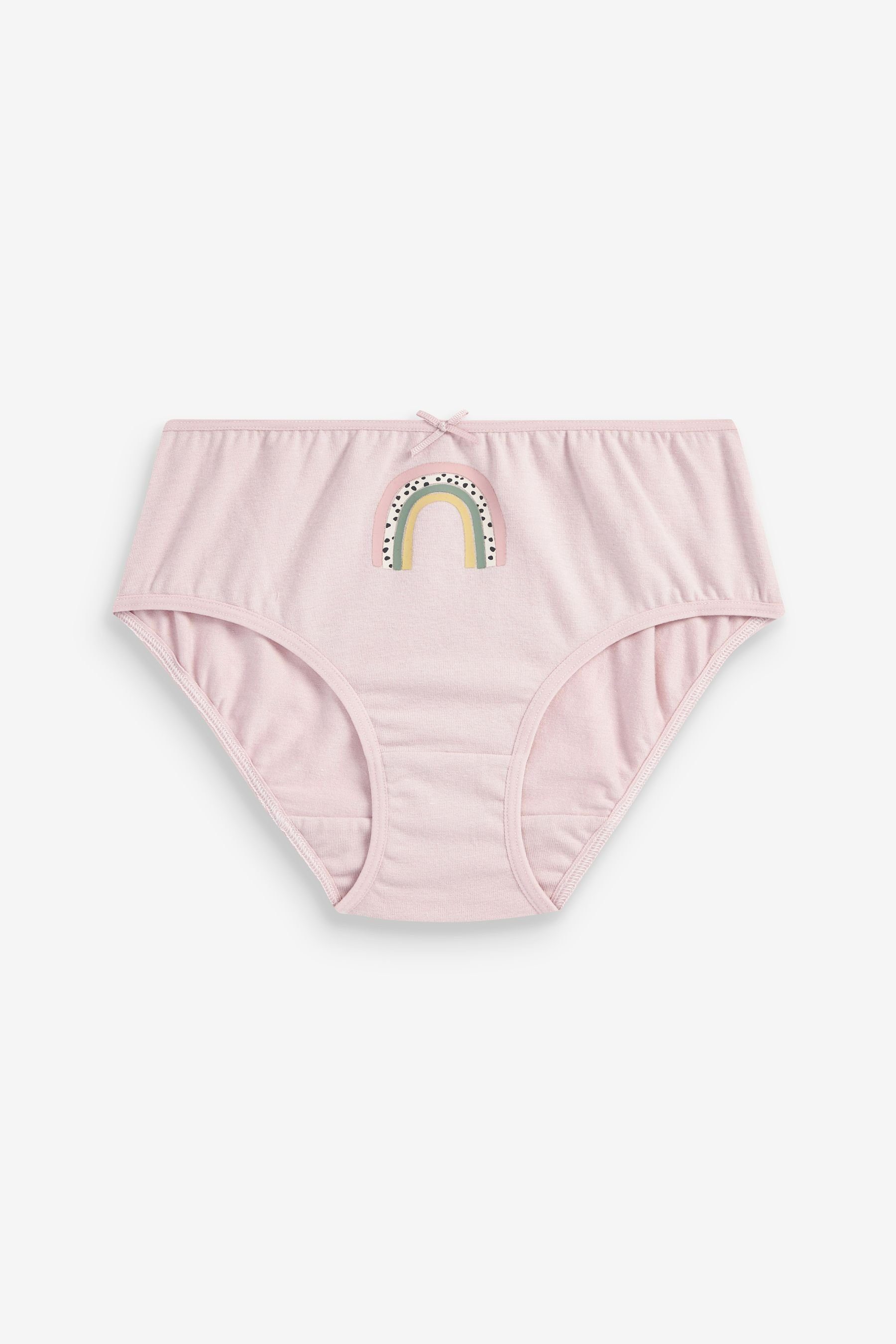 (5-St) 5er-Pack Pink/Cream Dragon Next im Slip Unterhosen
