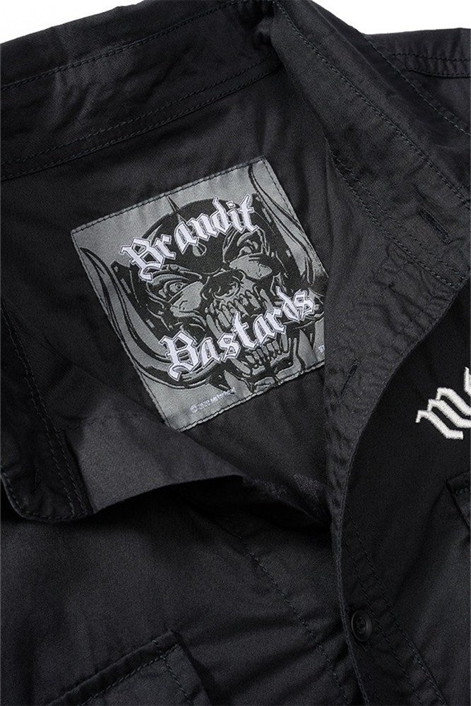 Brandit Langarmhemd Motörhead Shirt Short Sleeve