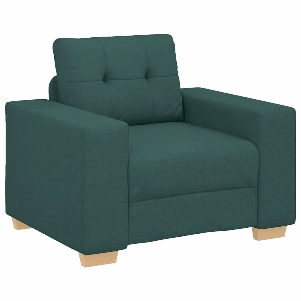 vidaXL Sofa Sofasessel Dunkelgrün 60 cm Stoff günstig online kaufen