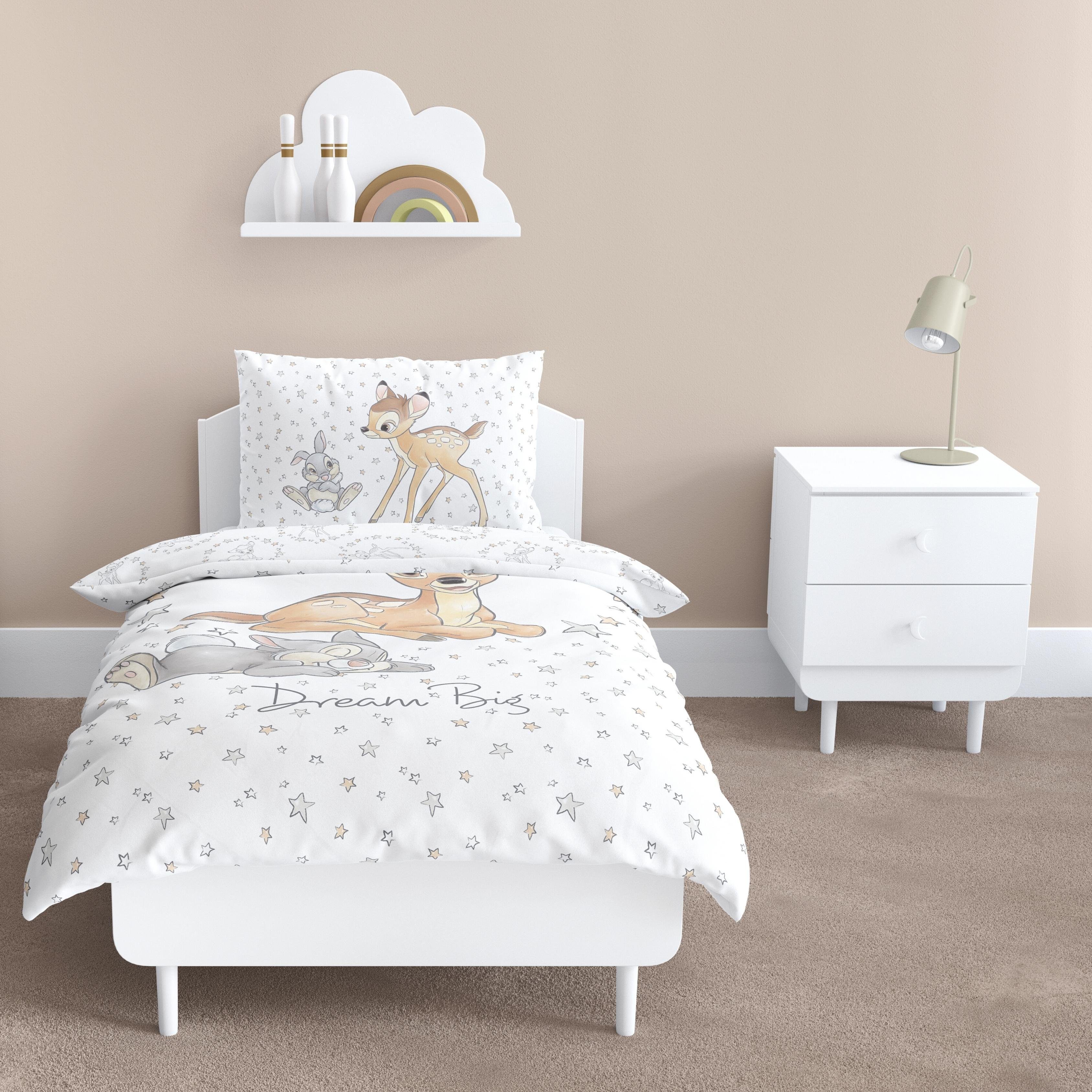 MTOnlinehandel Babybettwäsche Bambi und Klopfer 100x135 günstig online kaufen