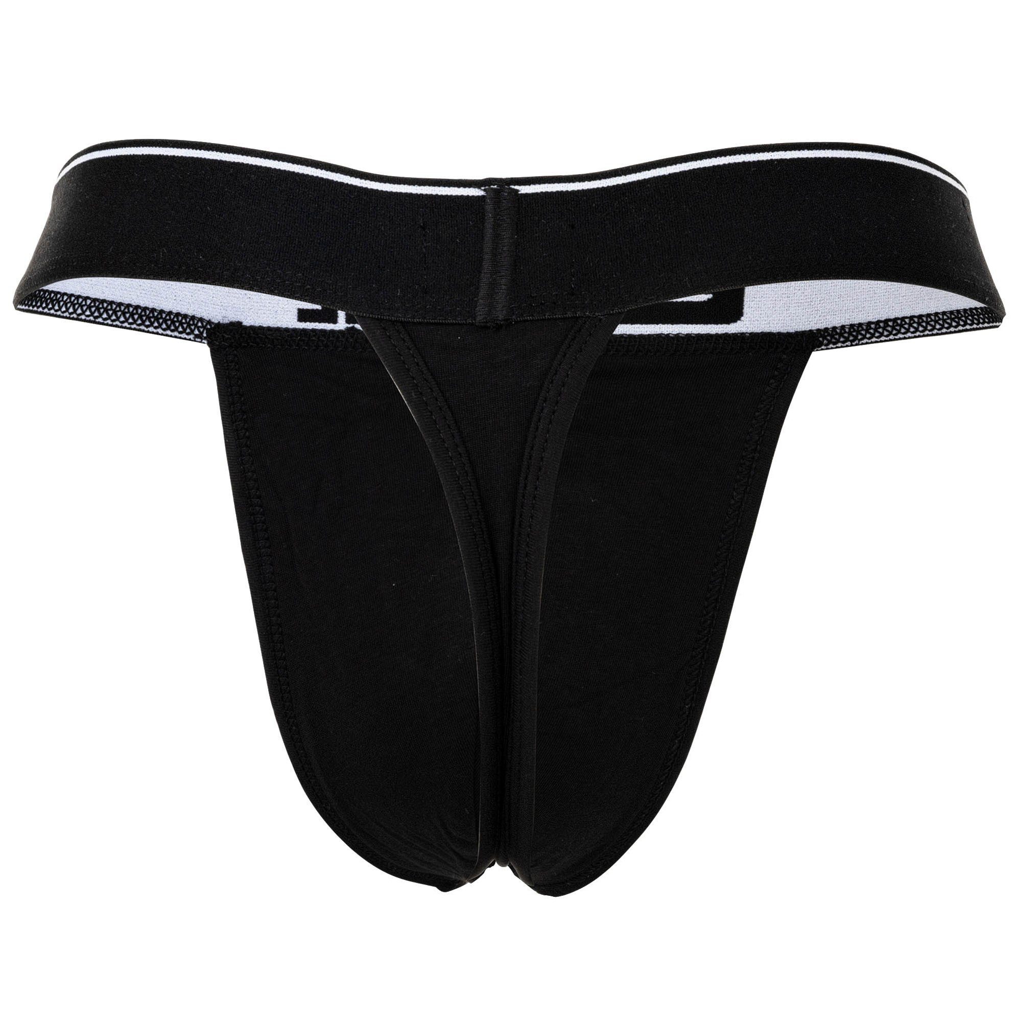Diesel Tanga Herren String 3er Pack Baumwolle (Packung, 3er Pack)