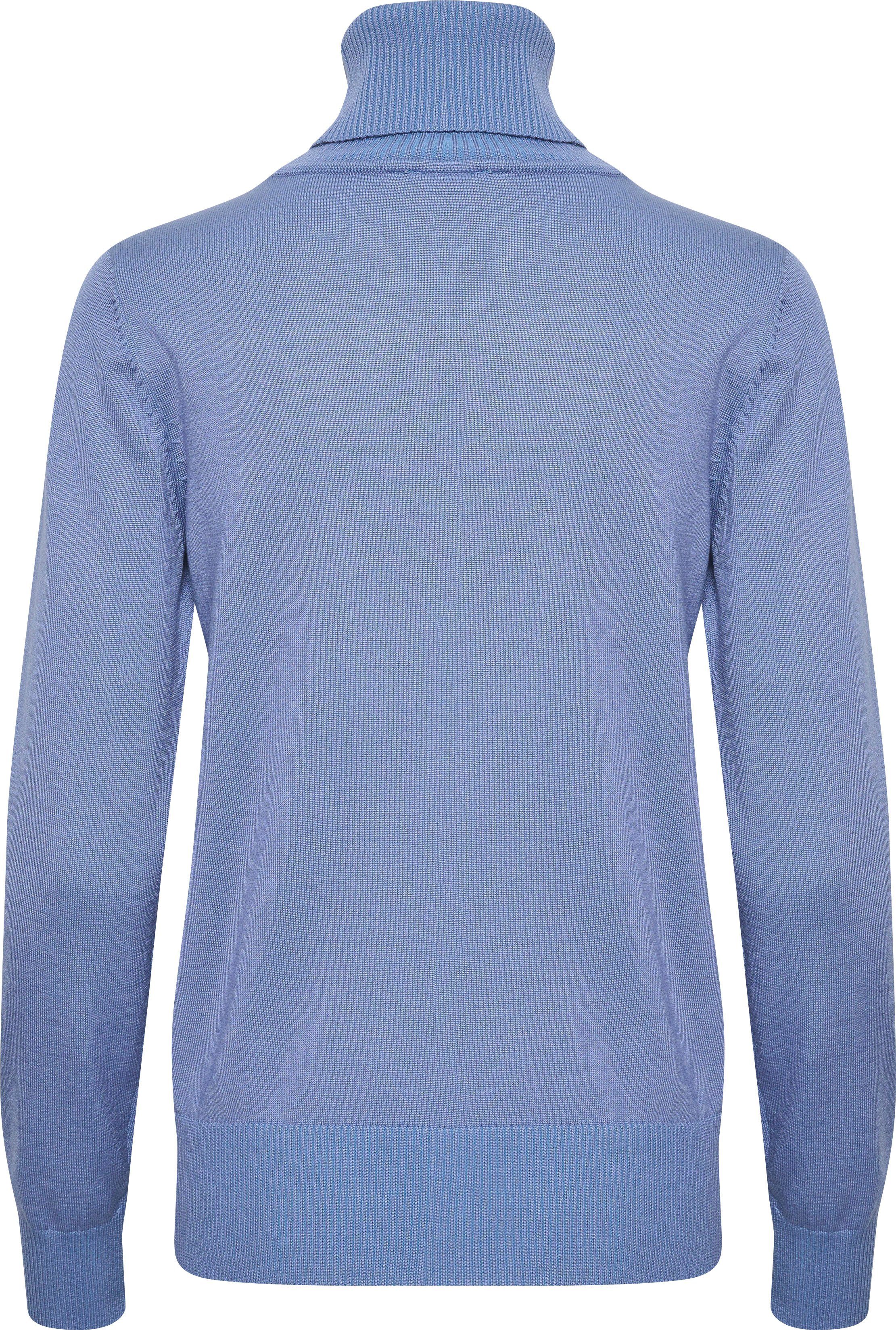 Saint Tropez Rollneck Colony Blue Pullover MilaSZ J2046, Rollkragenpullover