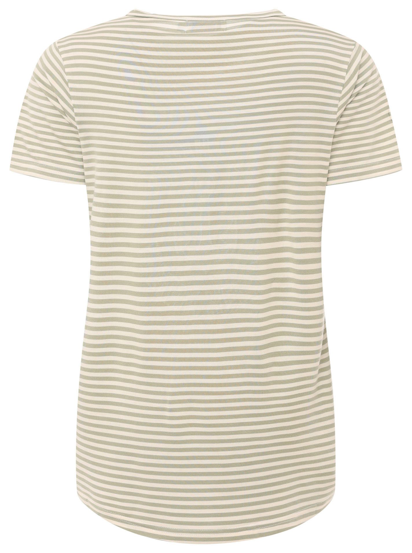 Zwillingsherz T-Shirt Streifen "Anker Moin" – Bild 2 von 2
