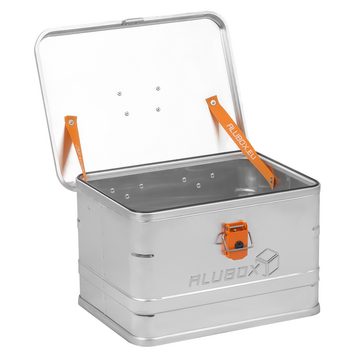 ALUBOX Aufbewahrungsbox Alukiste mit Deckel C-Serie Universal Lagerkiste (29 Liter)