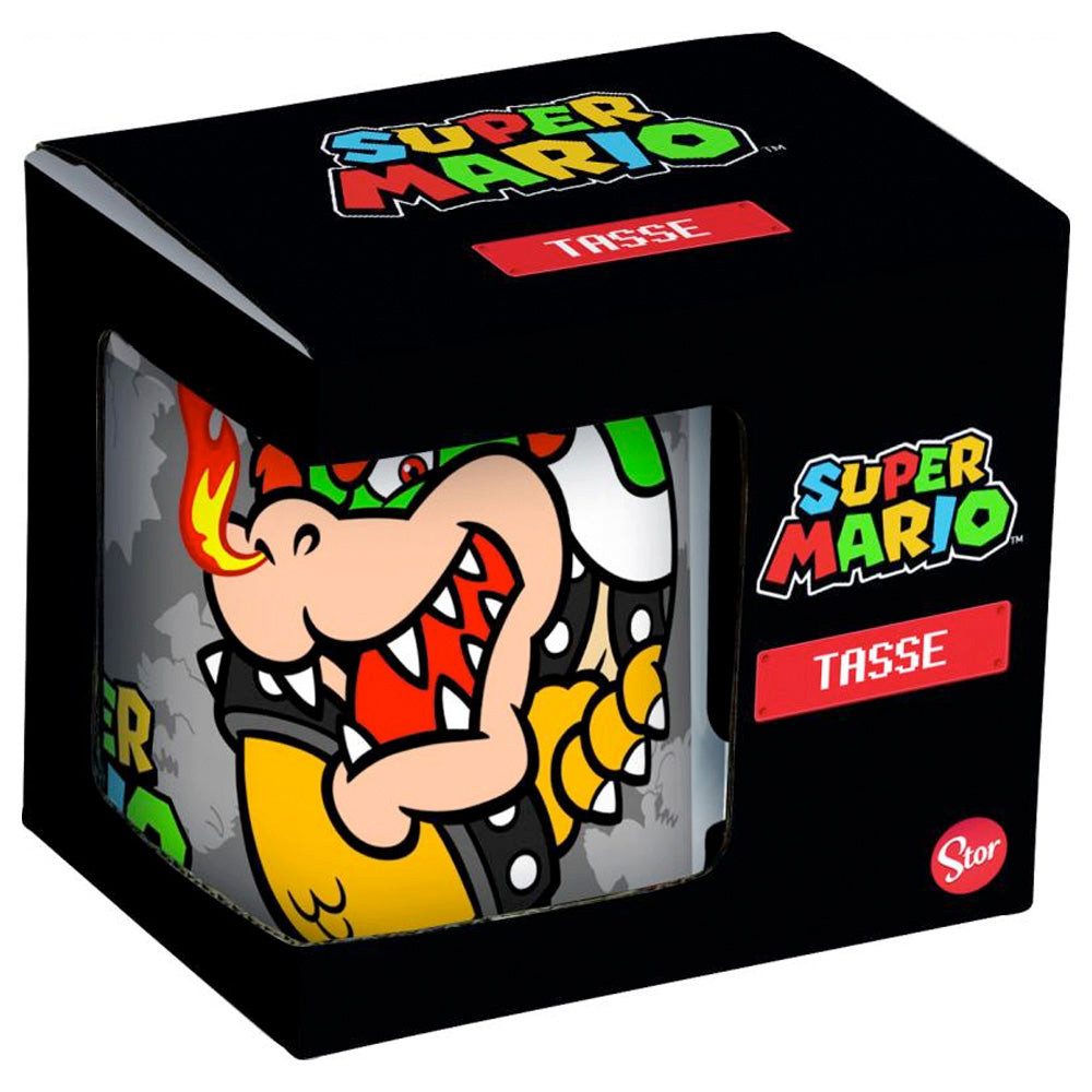 Super Mario Tasse Super Mario Jr. Bowser & Bowser Tasse, 325 ml, Keramik