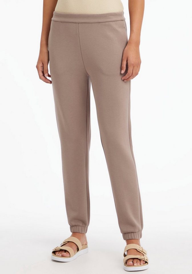 Calvin Klein Sweatpants »MINIMAL LOGO SCUBA SWEATPANT« mit Calvin Klein Logoschriftzug am Bein › braun  - Onlineshop OTTO