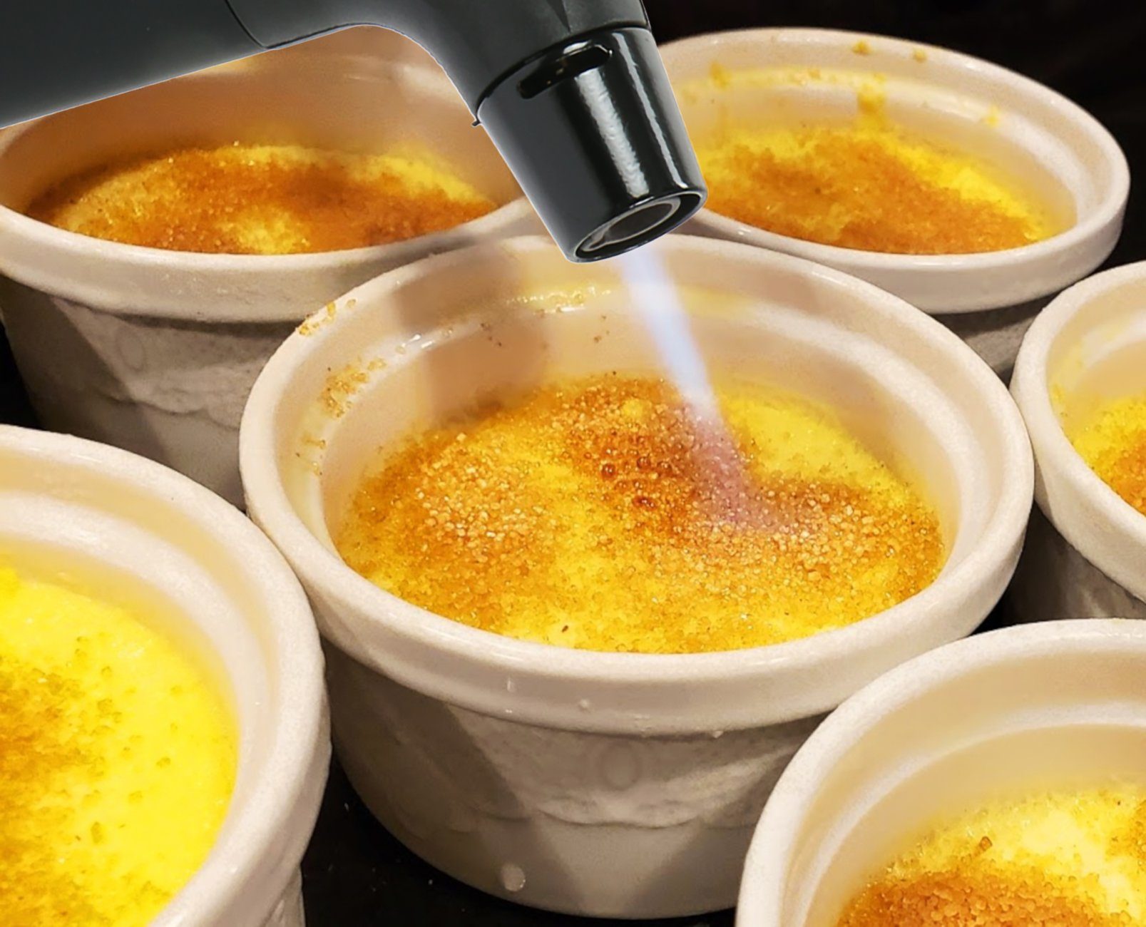 Bubble-Store Flambierbrenner Creme Brulee Brenner, Nachfüllbar