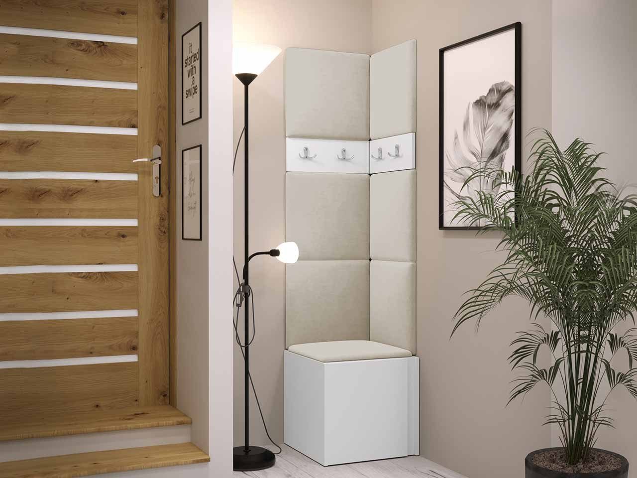 MIRJAN24 Garderoben-Set Orion XXI, (Komplett-Set, Schuhschrank, 2x Kleiderh günstig online kaufen