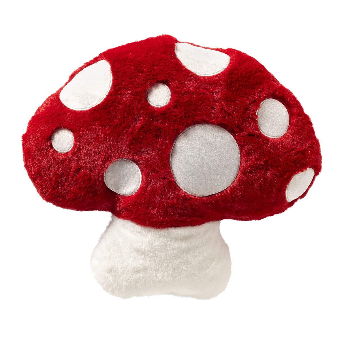 Dutch Decor Dekokissen Textino gefüllter Pilz 'Amanita' 46 x 42 cm Tango Red - Rot