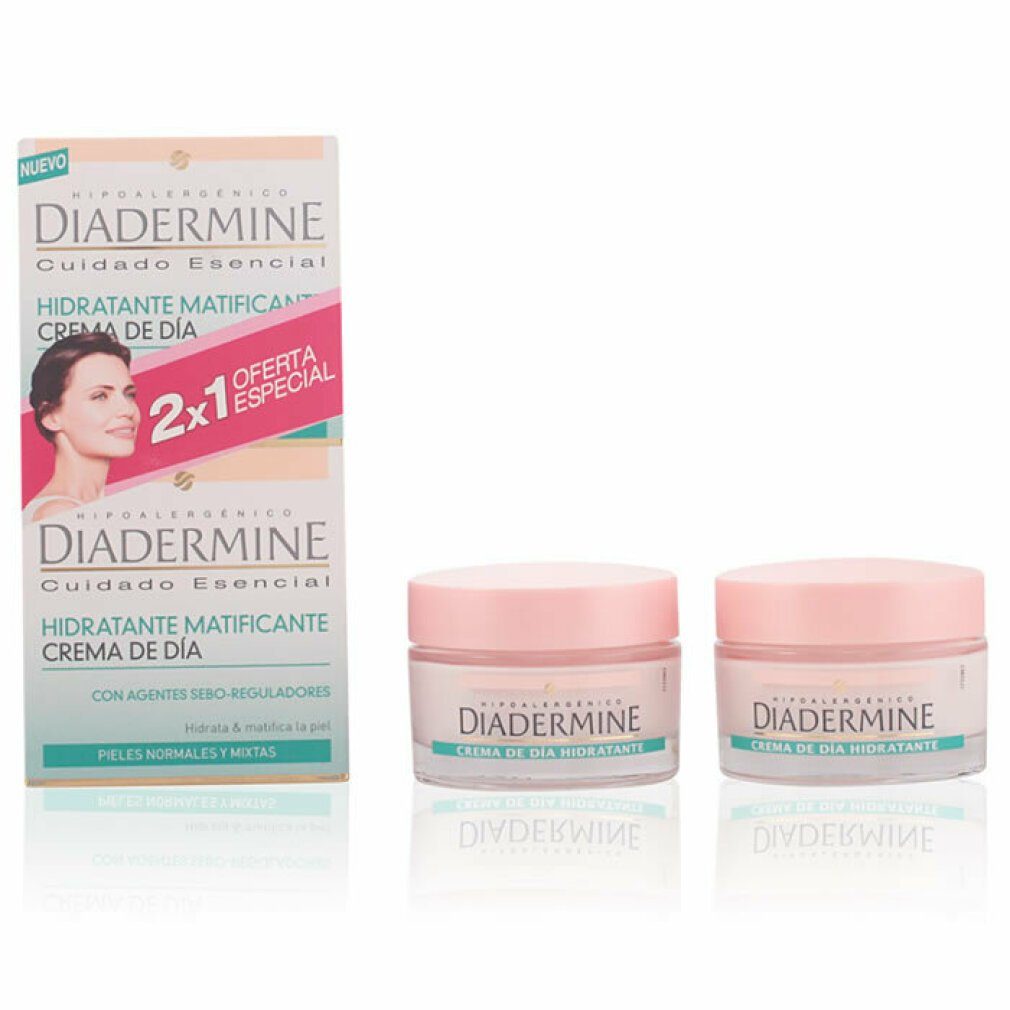 Diadermine Tagescreme Moisturizing Mattifying Day Cream Set 2 Artikel