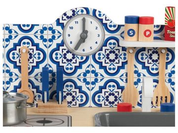 Playtive Spielküche Echtholz Retro Design