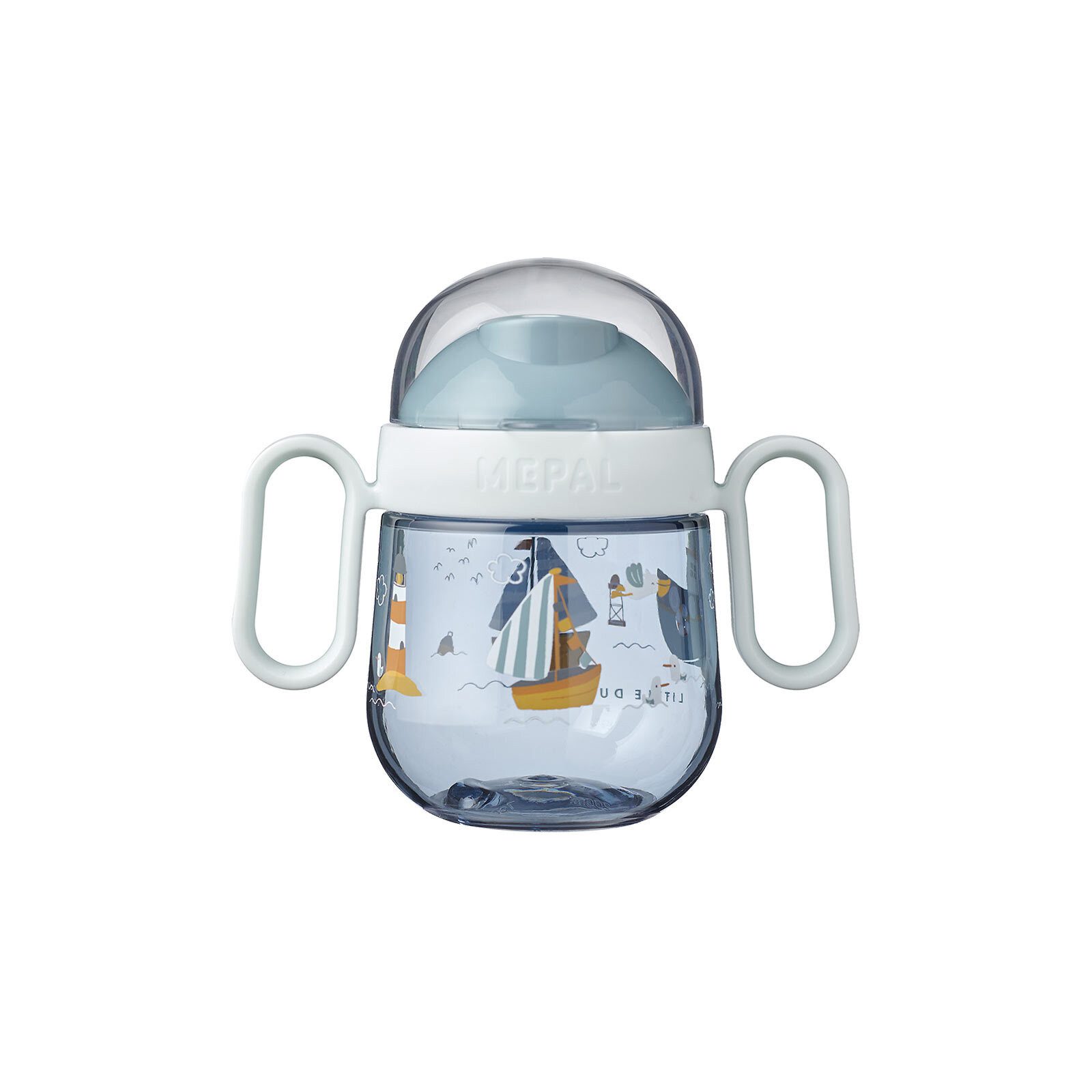 Mepal Kinderbecher Mio Antitropf-Trinklernbecher 2.0 200 ml, 1-tlg., Material-Mix