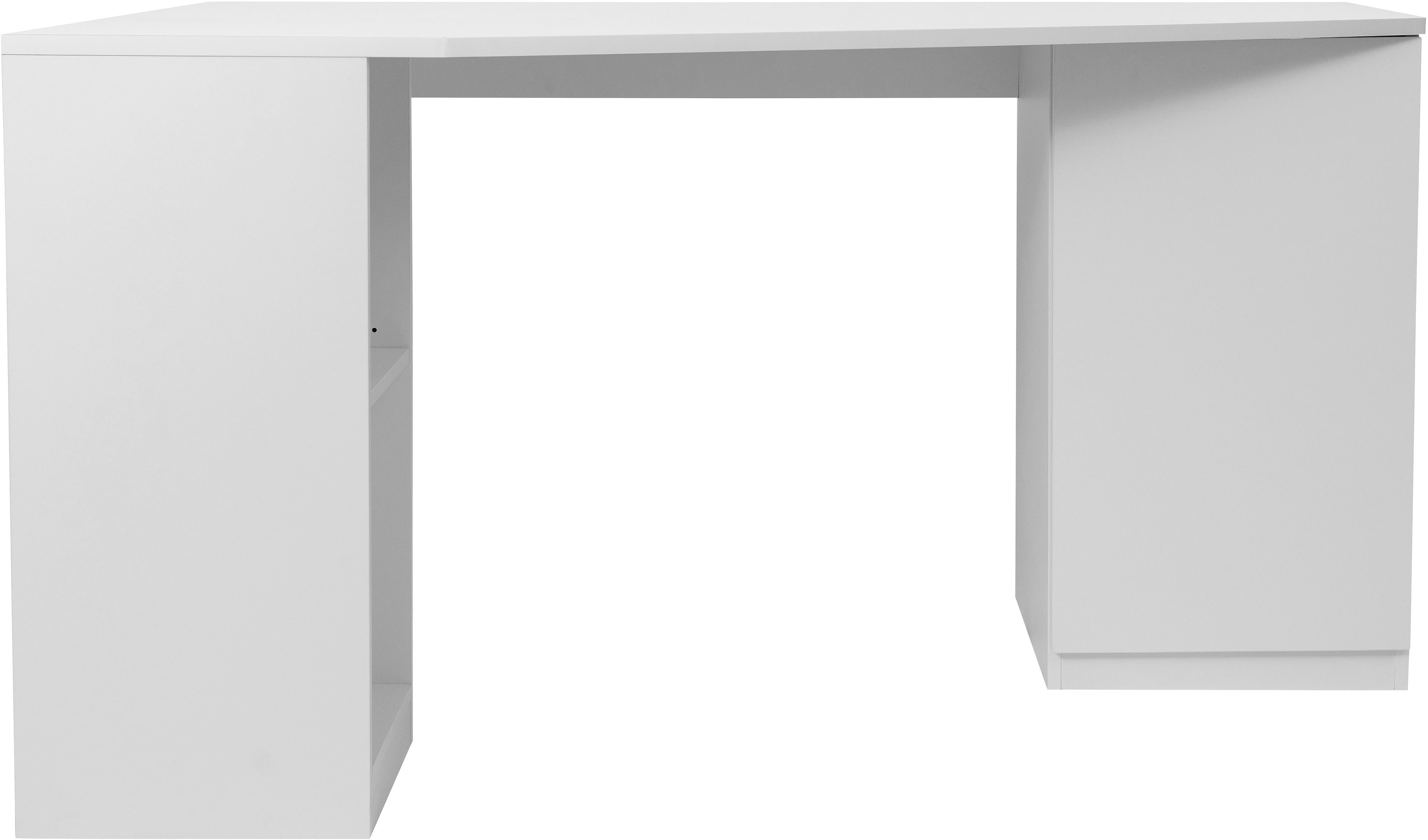 OTTO home Eckschreibtisch AVRIL, Regalschreibtisch mit viel Stauraum, Push-to-Open, Breite: 140 cm – Bild 3 von 5