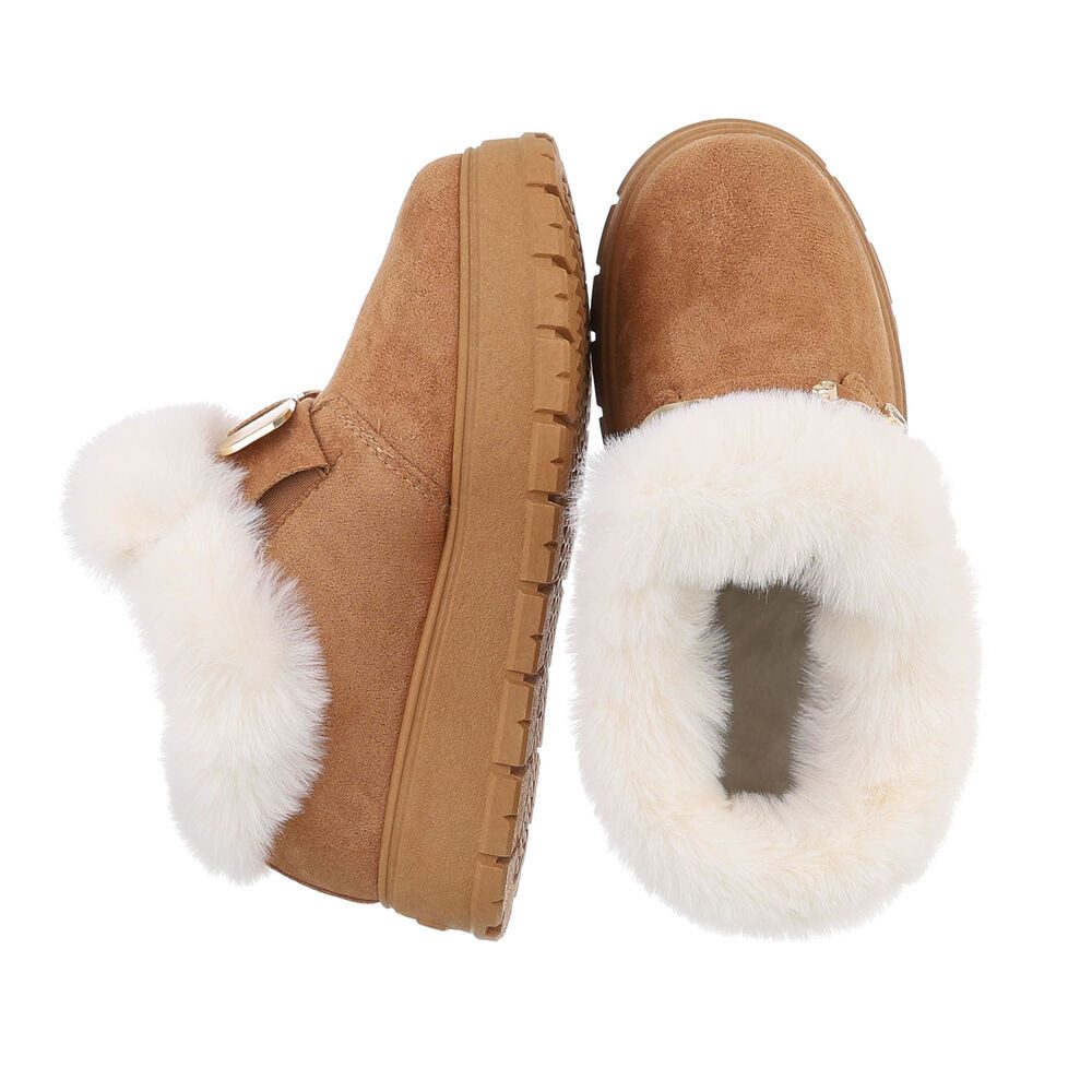 Ital-Design Damen Snowboots Freizeit Snowboots (87475143) Flach Stiefelette günstig online kaufen