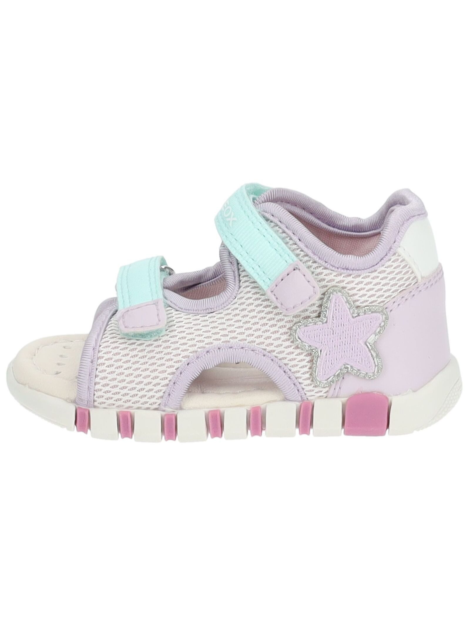 Geox Sandalen Lederimitat/Mesh . Riemchensandalette