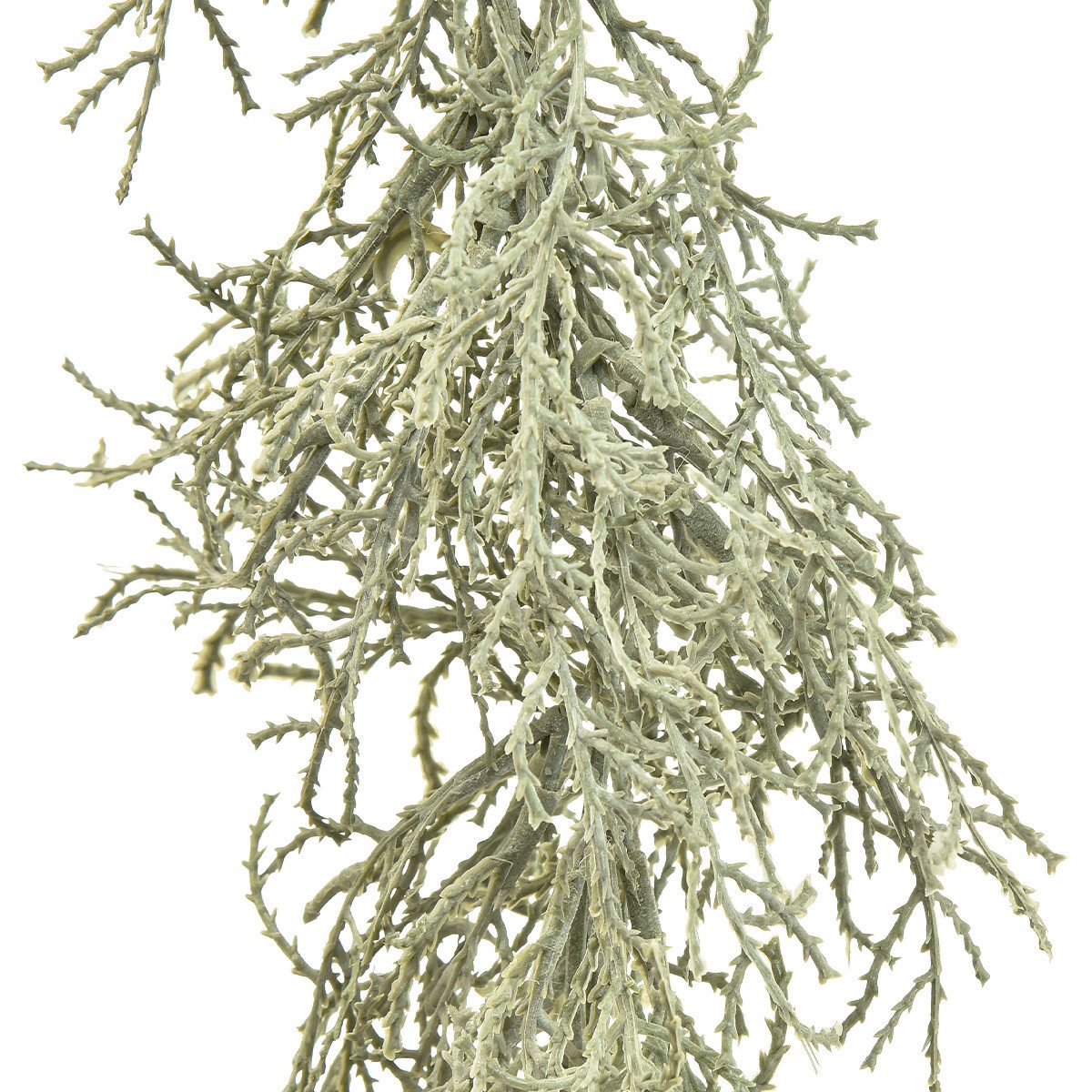 Winterliche Kunstpflanze Dekorative Calocephalus Girlande Silber-Grau günstig online kaufen