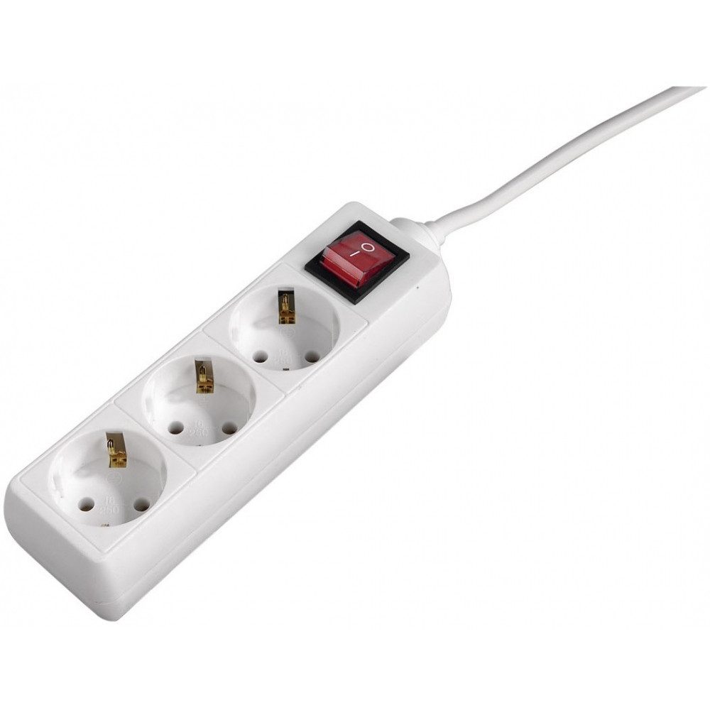 Hama Hama Steckdosenleiste mit Schalter - 1,4m Verl. Audio- & Video-Adapter Steckdosenleiste zu Steckdosenleiste