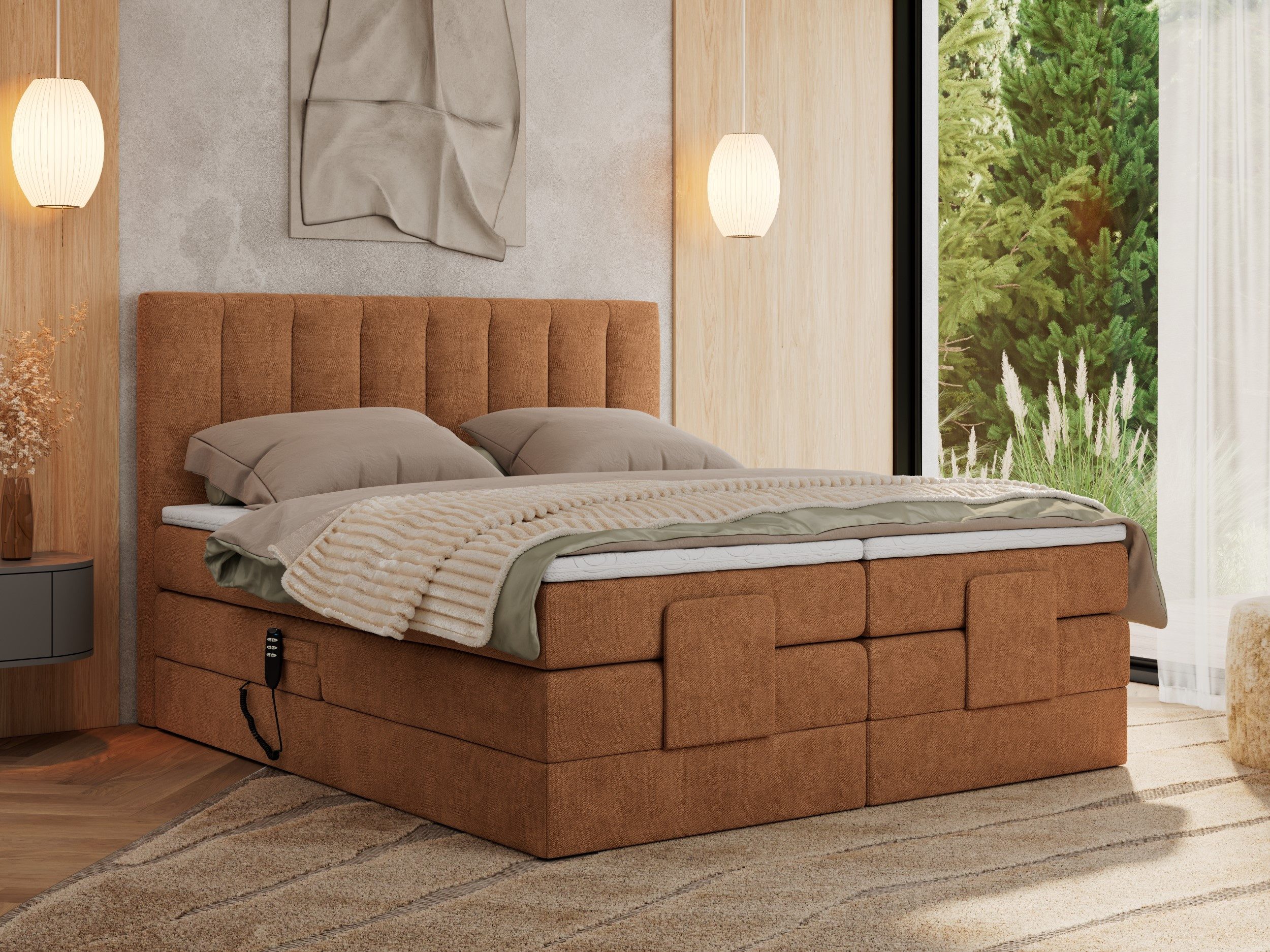 MKS MÖBEL Boxspringbett COMFORTO (Set, Packung, günstig online kaufen